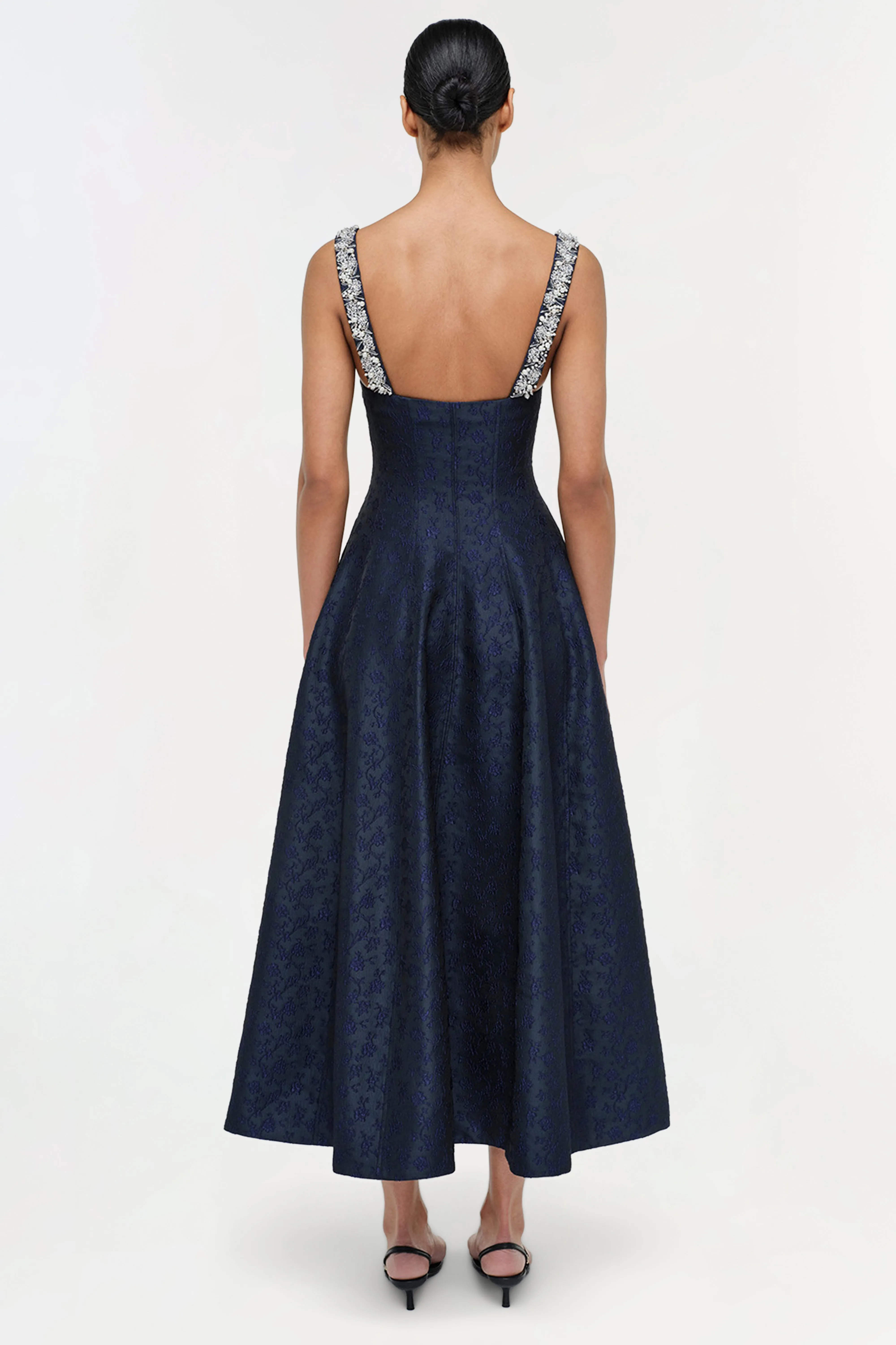 Charlotte Jacquard Midi Dress sold by Simkhai product image thumbnail 4