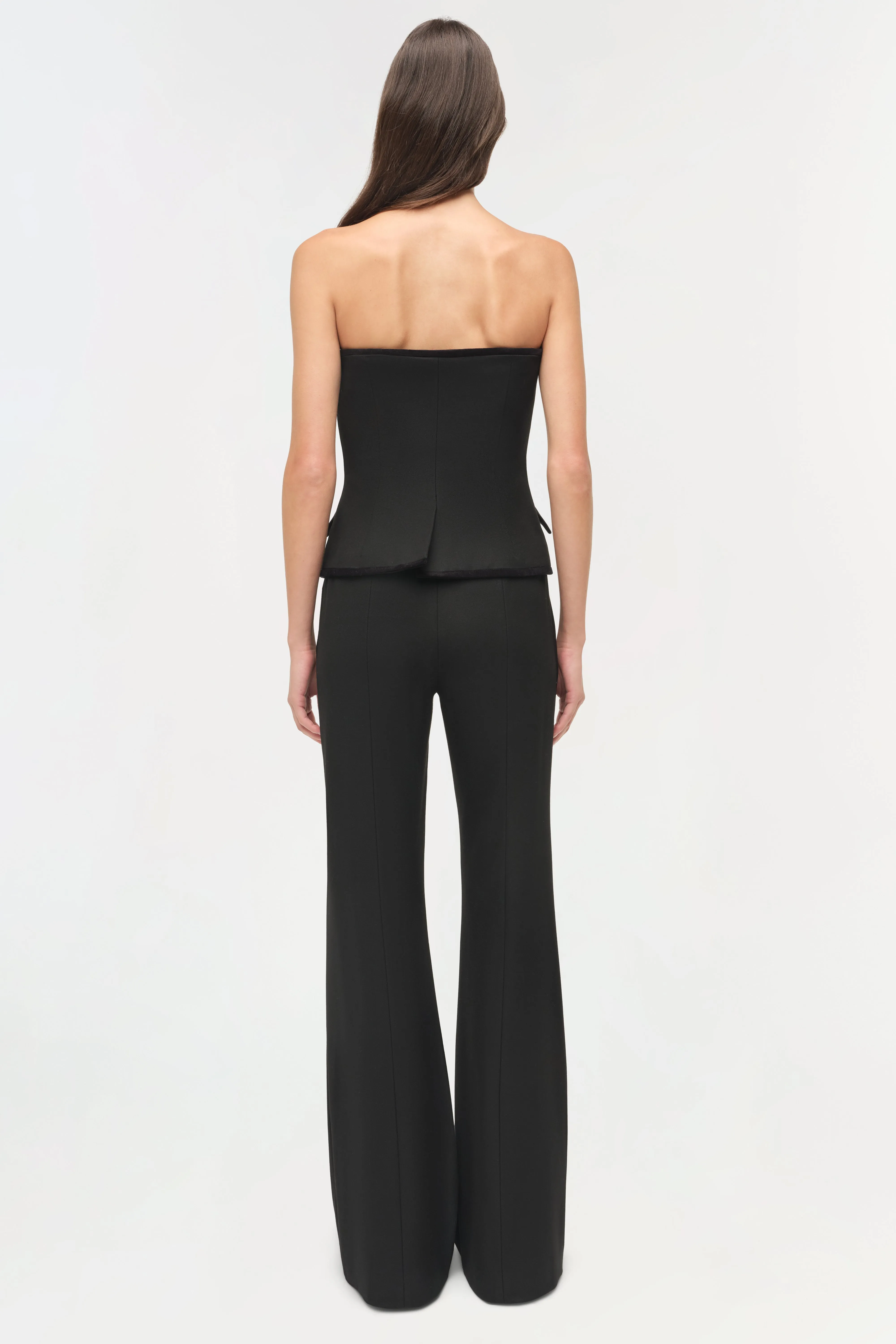 Cambrie Velvet Trimmed Bustier Top sold by Simkhai product image thumbnail 5