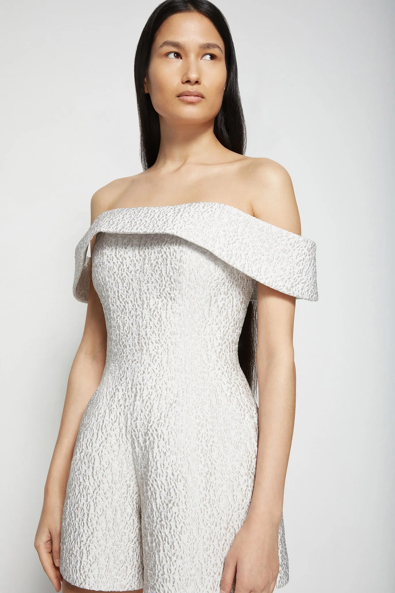 Valerie Matelasse Romper sold by Simkhai product image thumbnail 2
