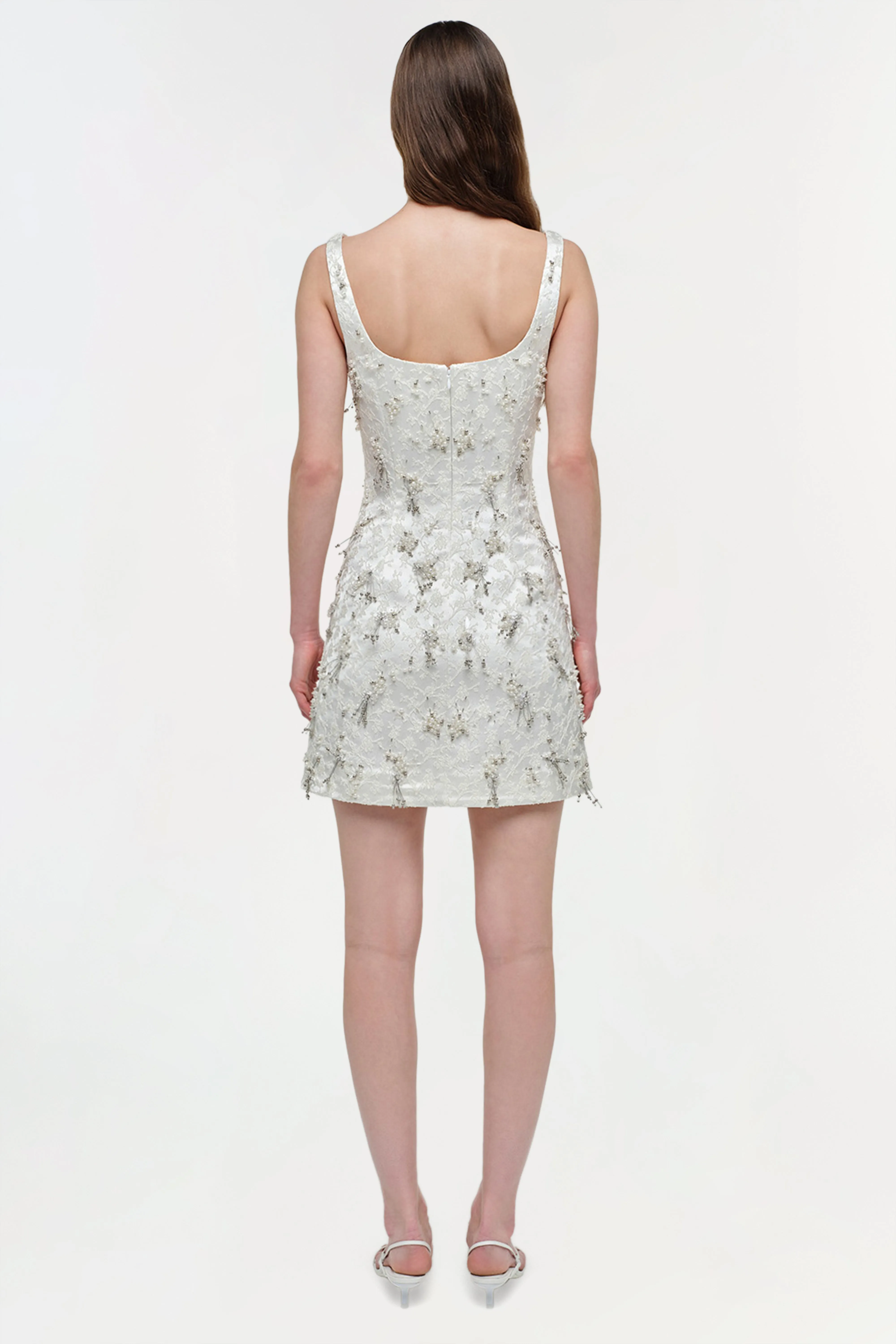 Viva Embellished Jaquard Mini Dress sold by Simkhai product image thumbnail 4