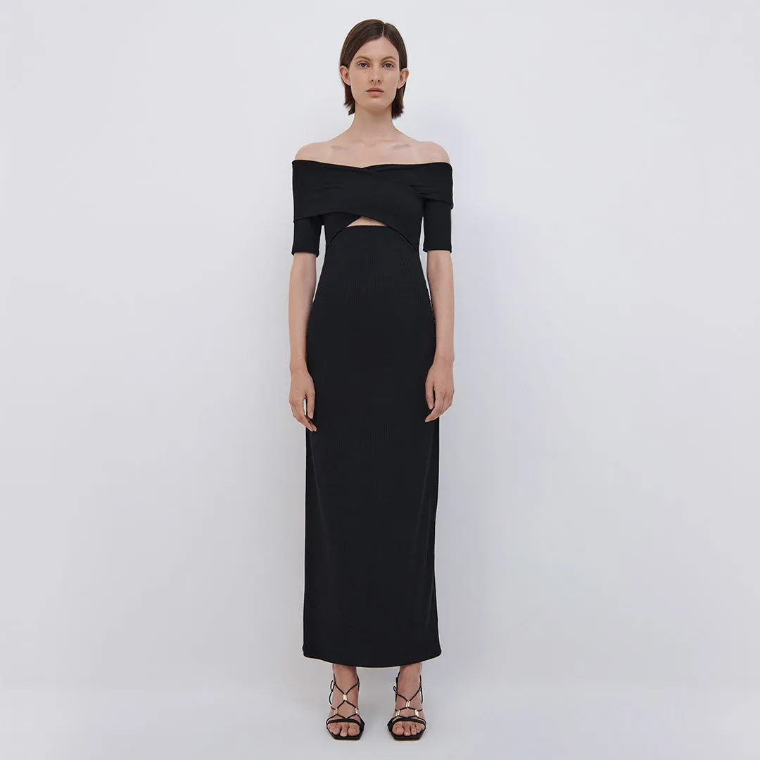 Kimberlyn Shaping Rib Midi Dress sold by Simkhai