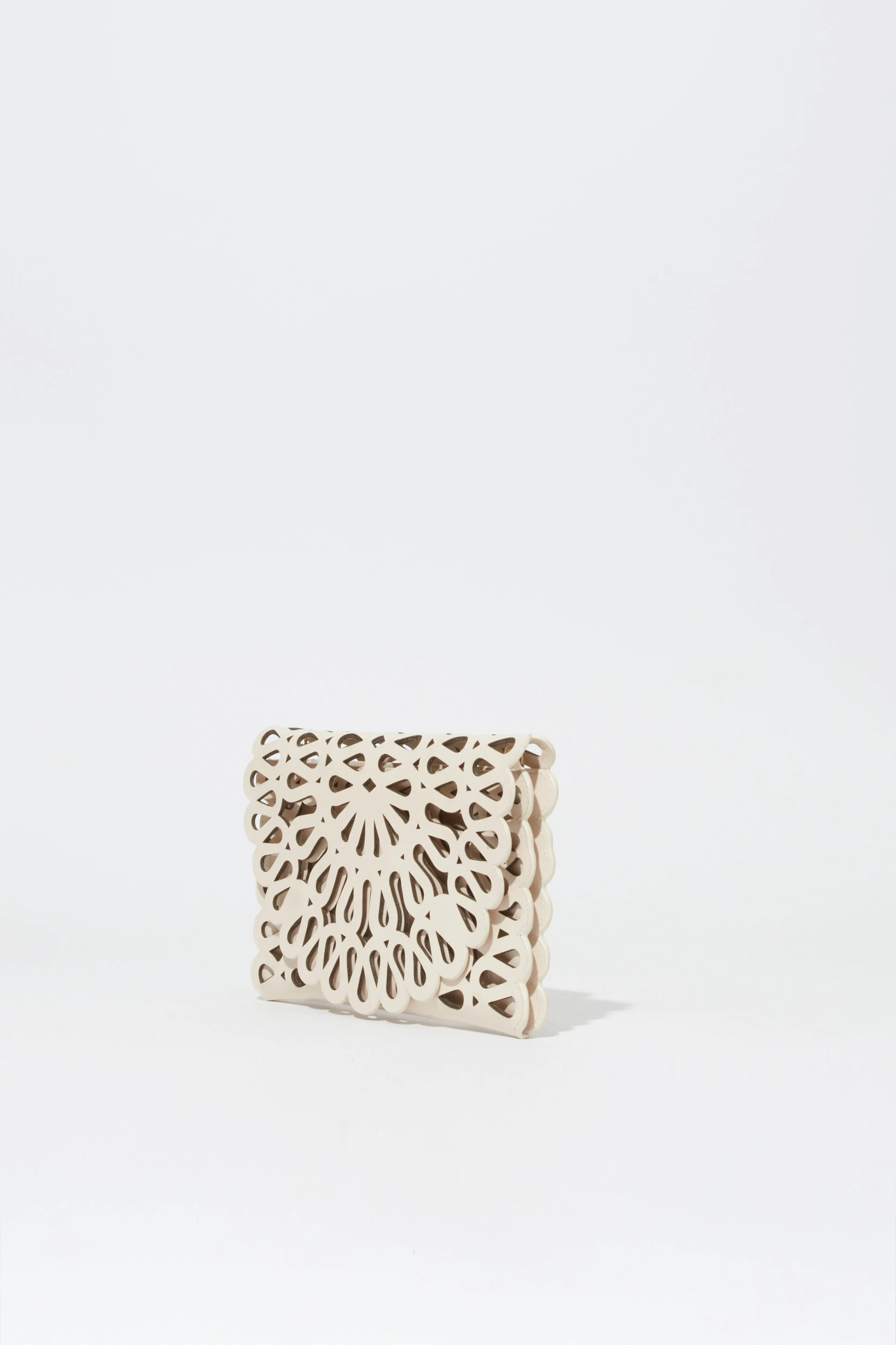 Mccall Laser Cut Leather Clutch sold by Simkhai product image thumbnail 2