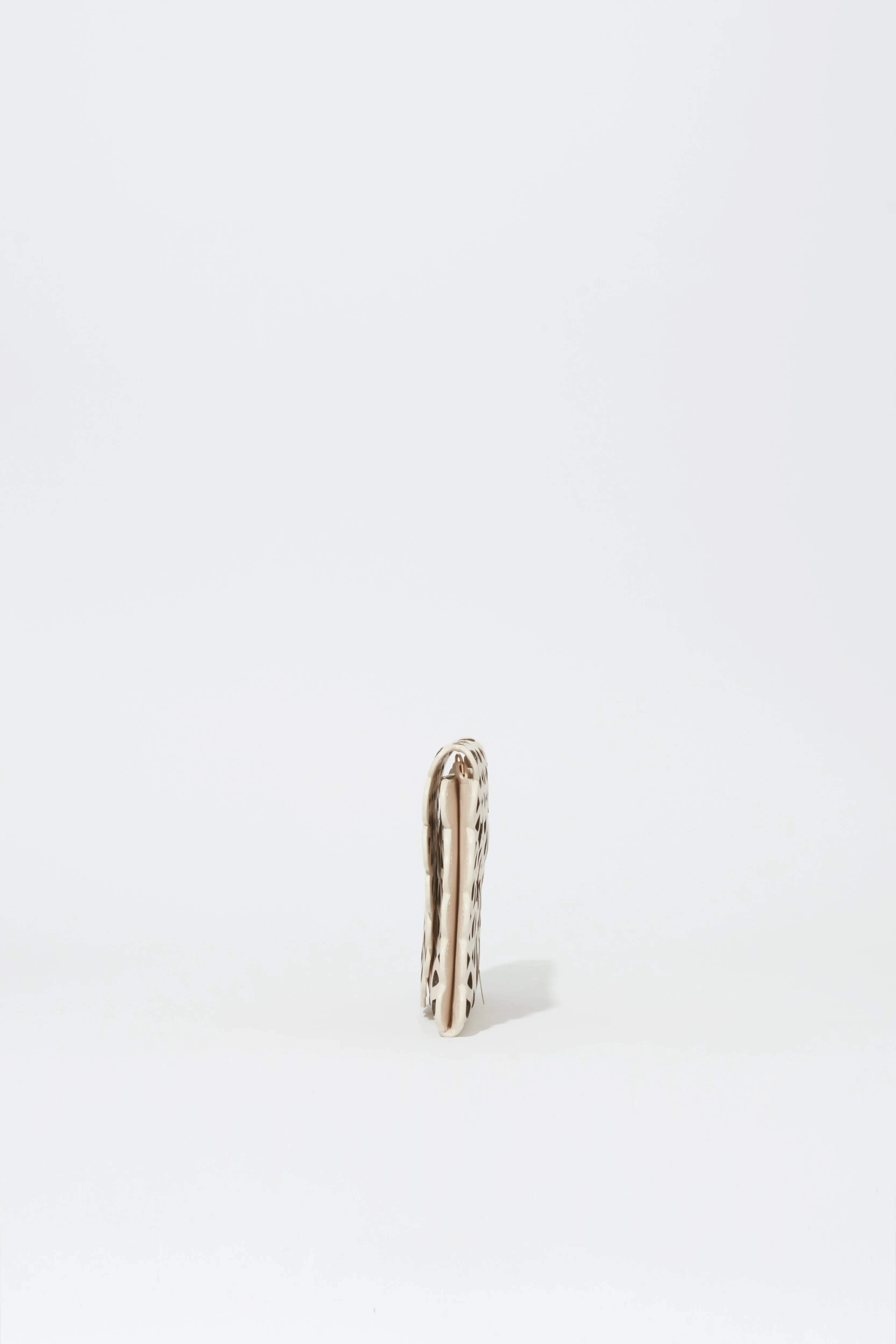 Mccall Laser Cut Leather Clutch sold by Simkhai product image thumbnail 3