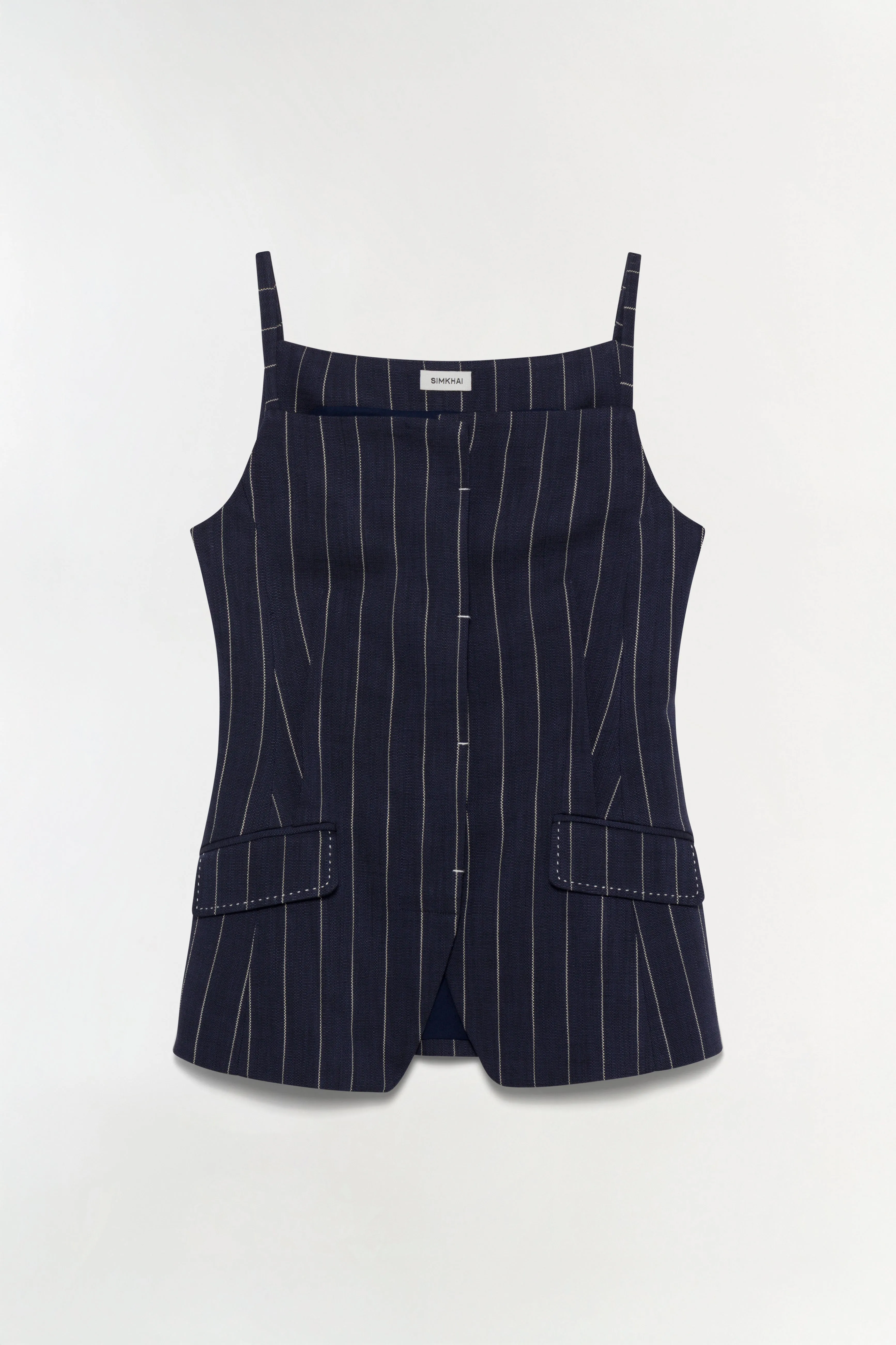 Edie Square Neck Top sold by Simkhai