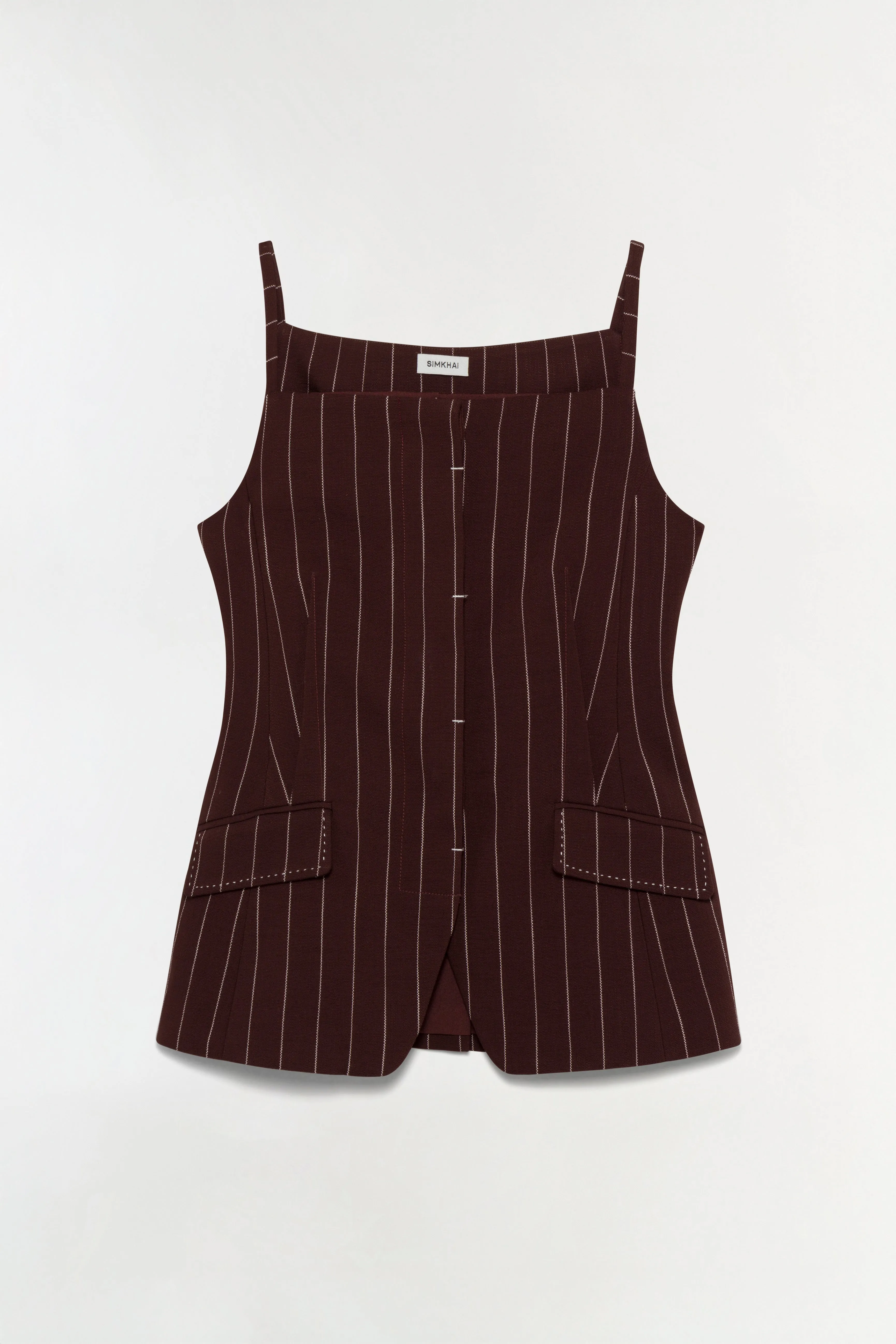 Edie Square Neck Top sold by Simkhai