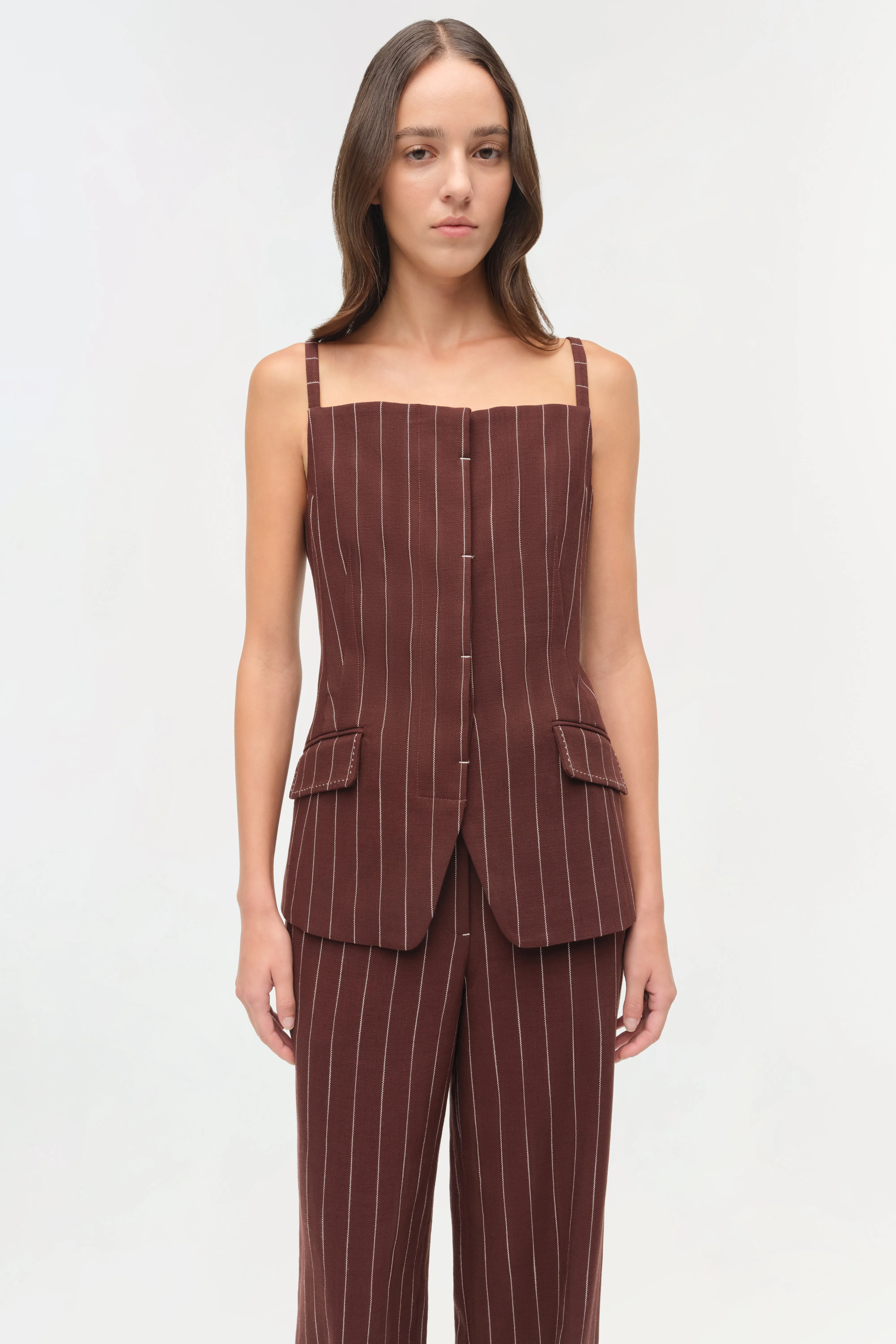 Edie Square Neck Top sold by Simkhai product image thumbnail 3