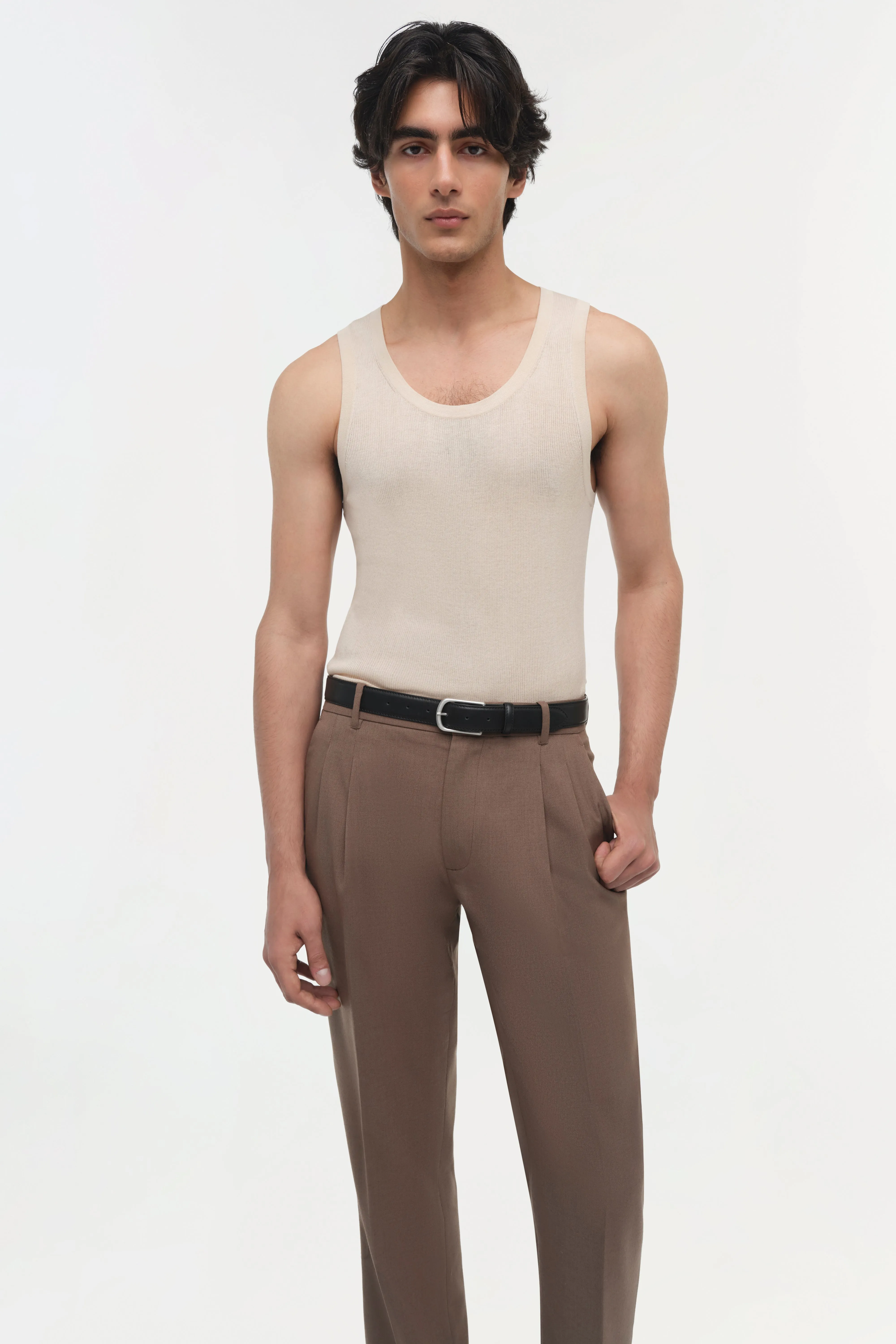 Bramble Pleat Front Trouser sold by Simkhai product image thumbnail 4