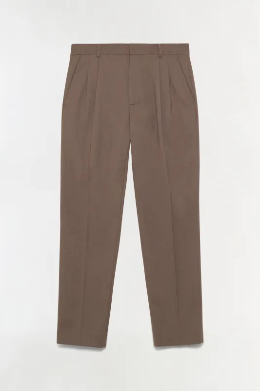 Bramble Pleat Front Trouser made by Simkhai