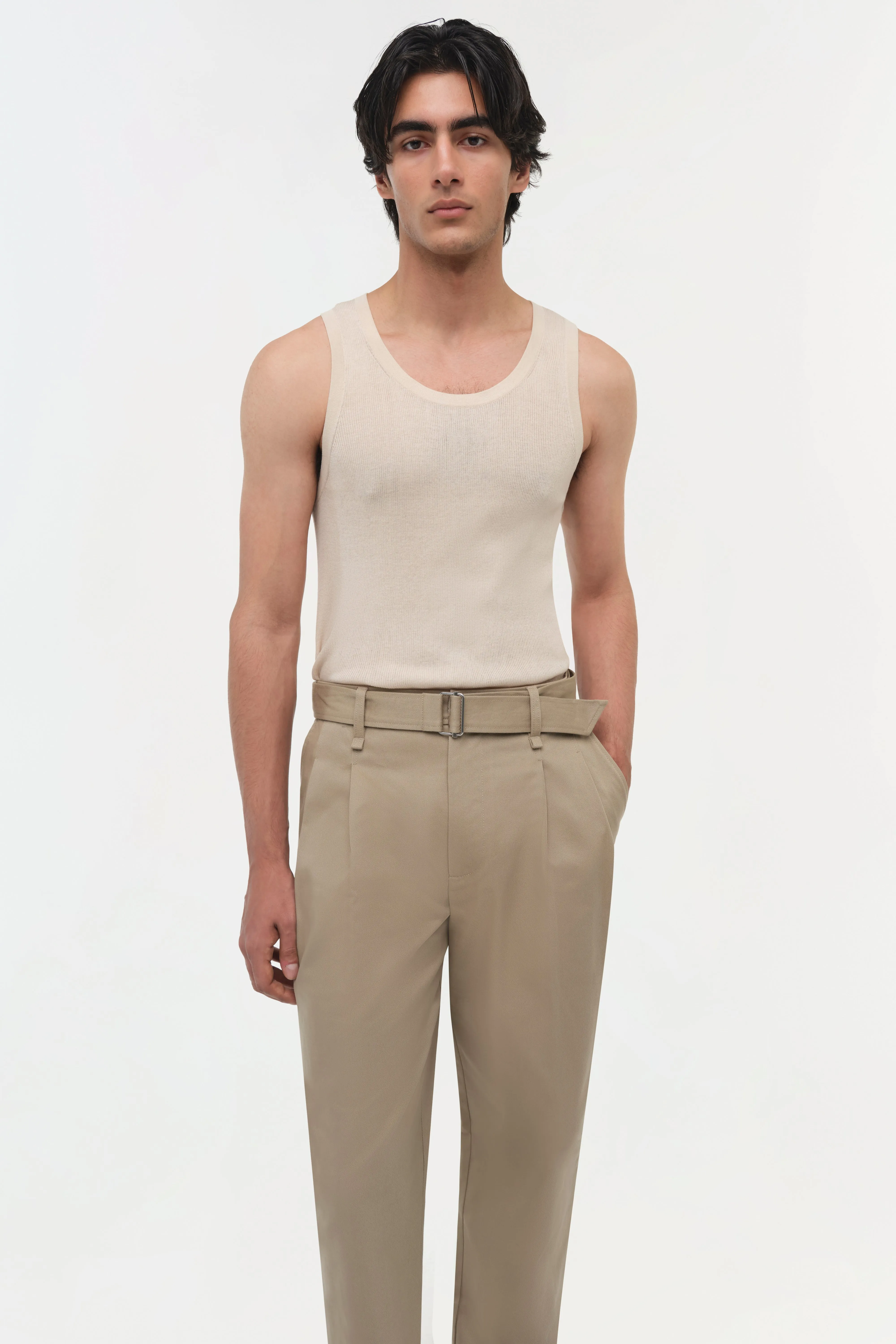 Kent Twill Pleated Pants sold by Simkhai product image thumbnail 4