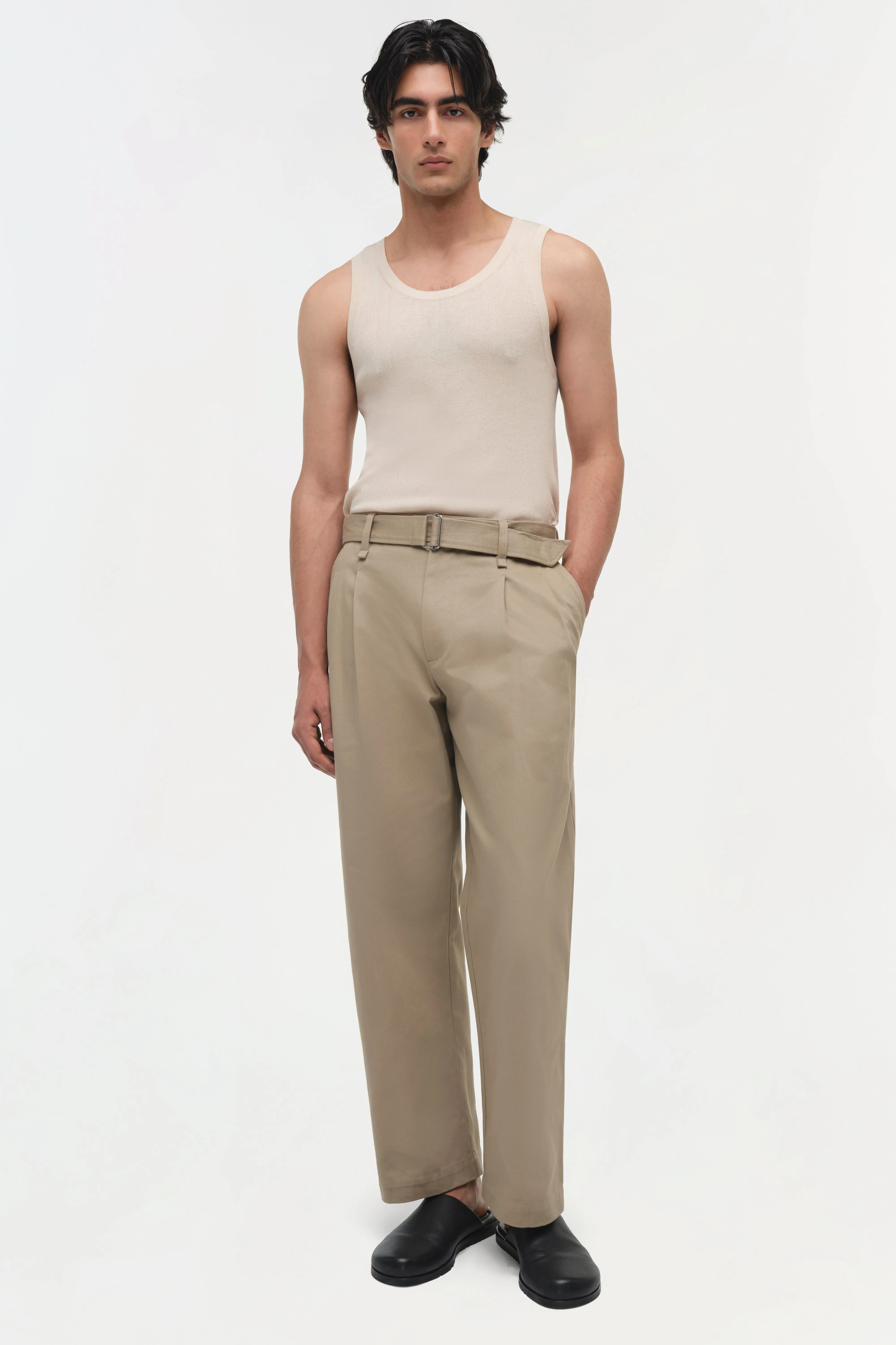 Kent Twill Pleated Pants sold by Simkhai product image thumbnail 3