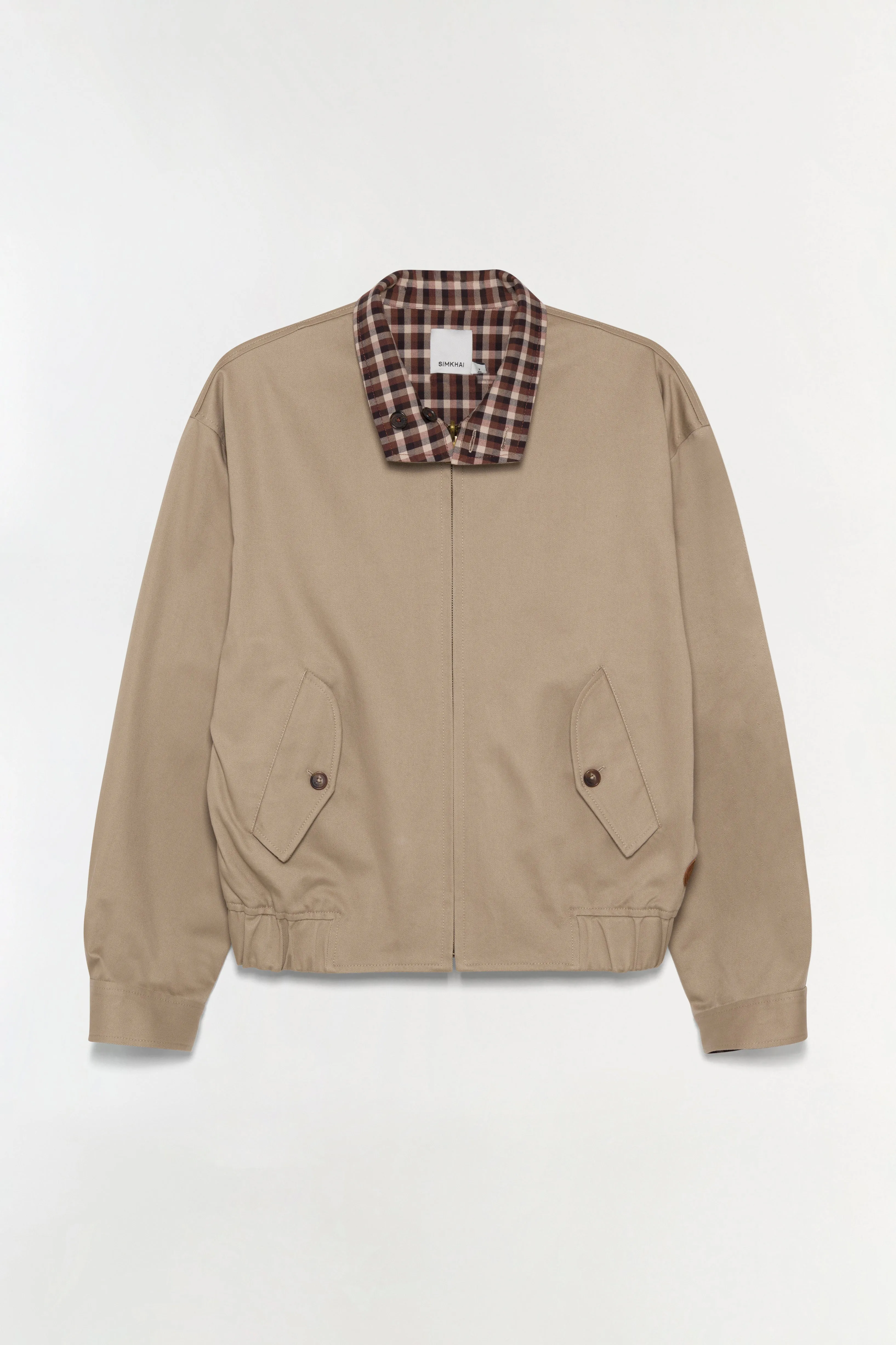 Harrington Twill Jacket sold by Simkhai