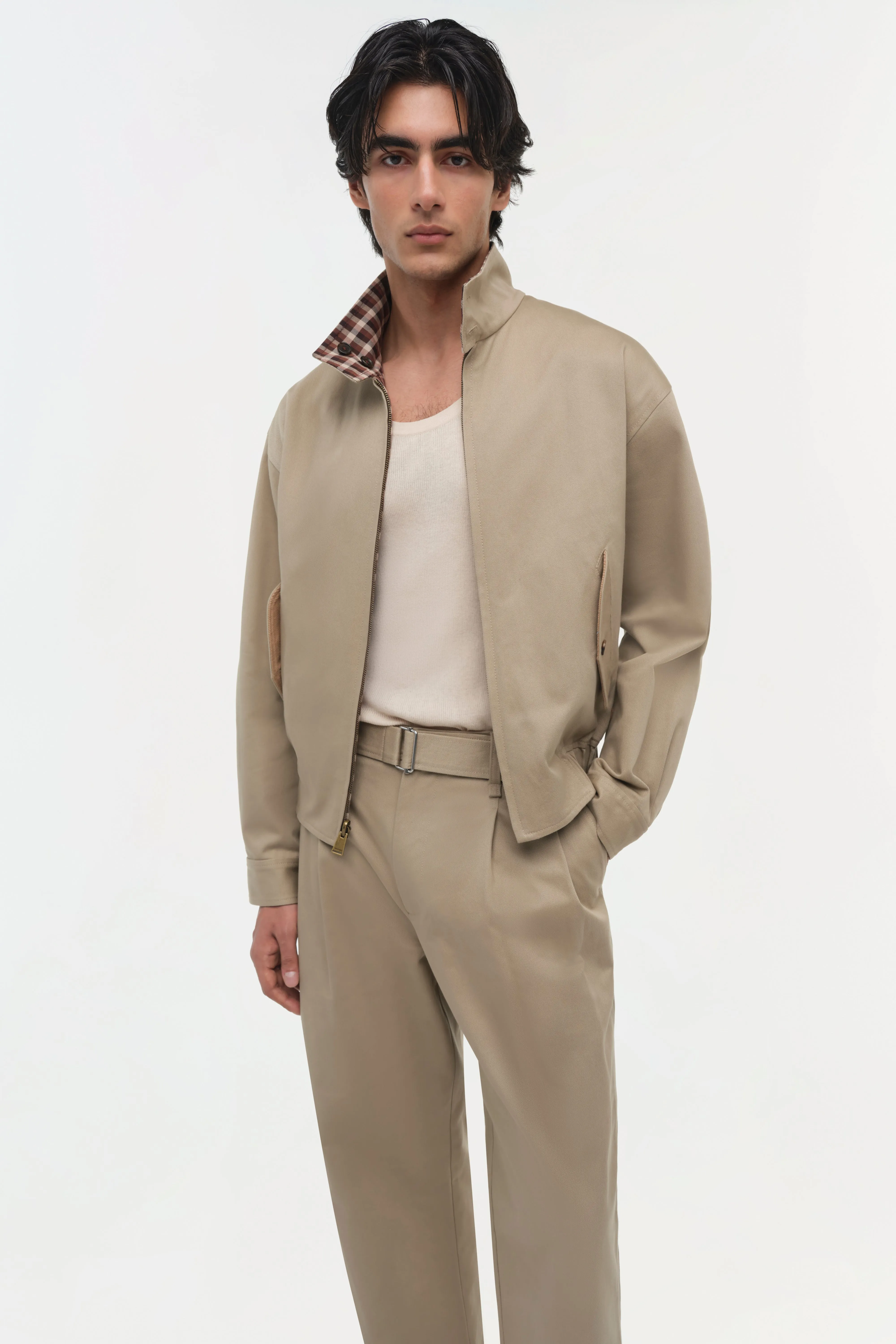 Harrington Twill Jacket sold by Simkhai product image thumbnail 4