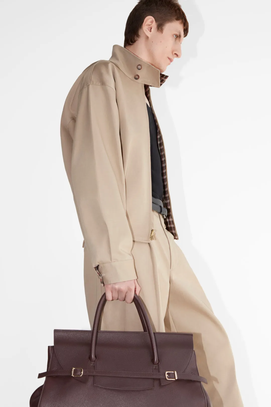 Harrington Twill Jacket sold by Simkhai product image thumbnail 2