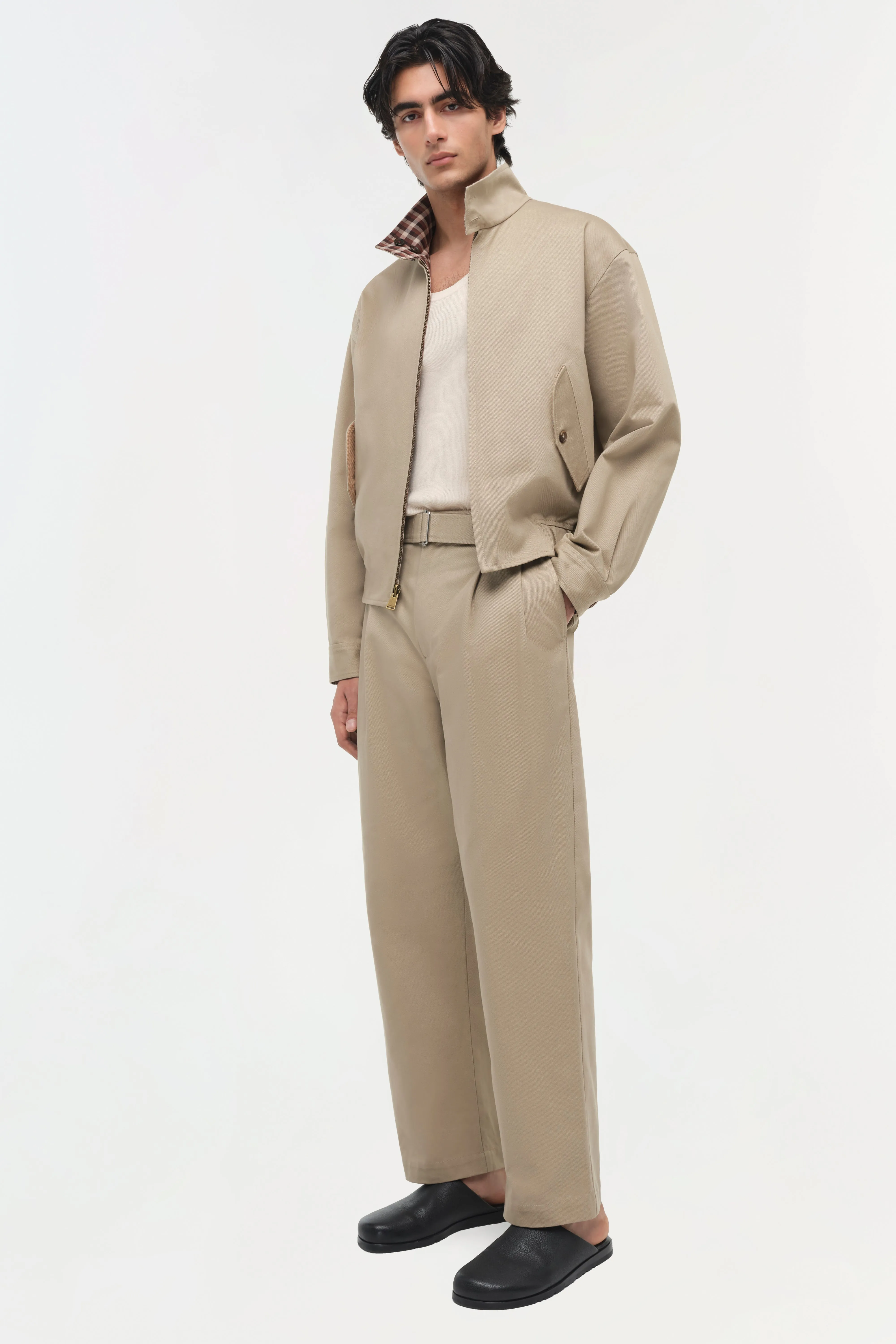 Harrington Twill Jacket sold by Simkhai product image thumbnail 3