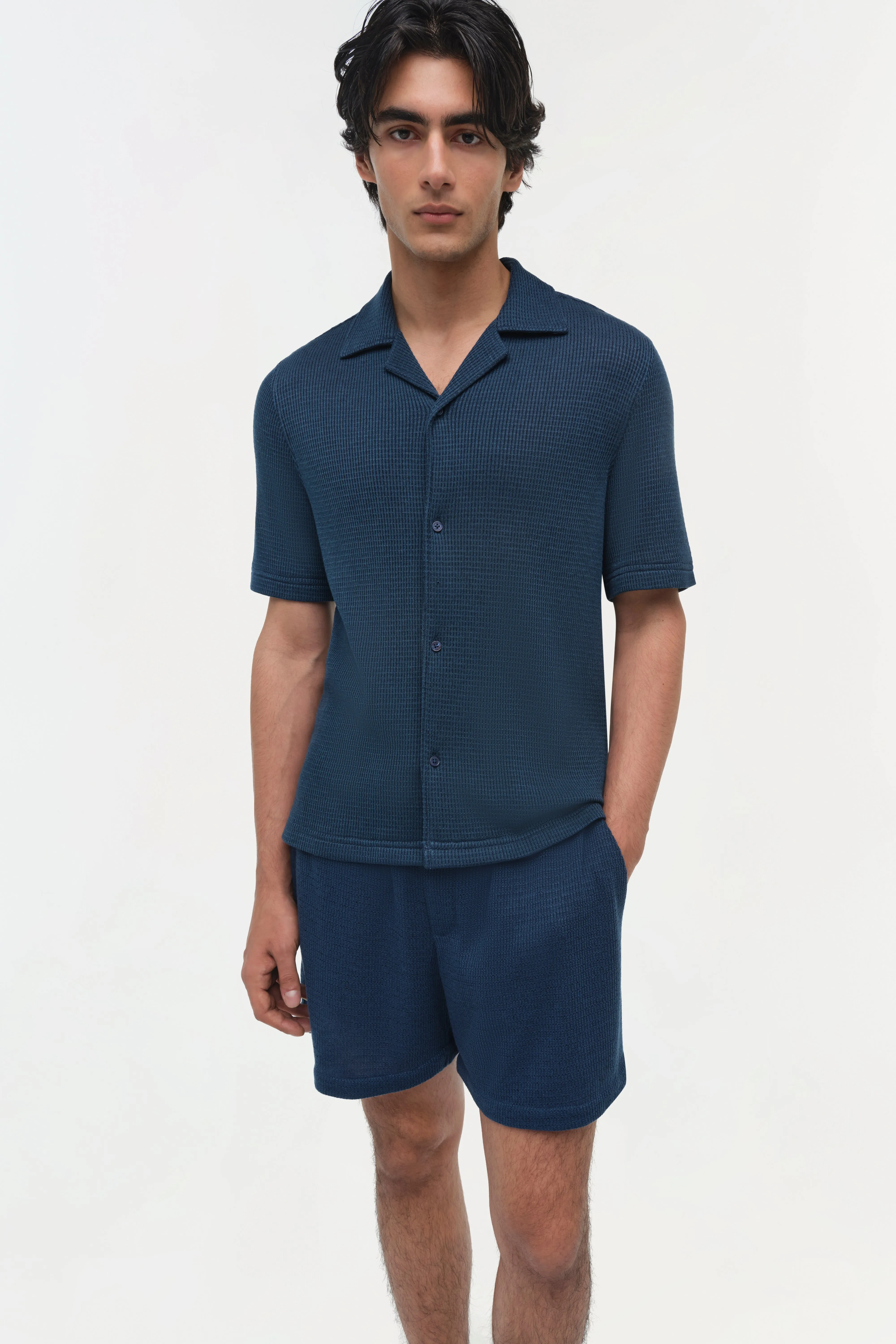 Troy Wool Silk Shirt sold by Simkhai product image thumbnail 3