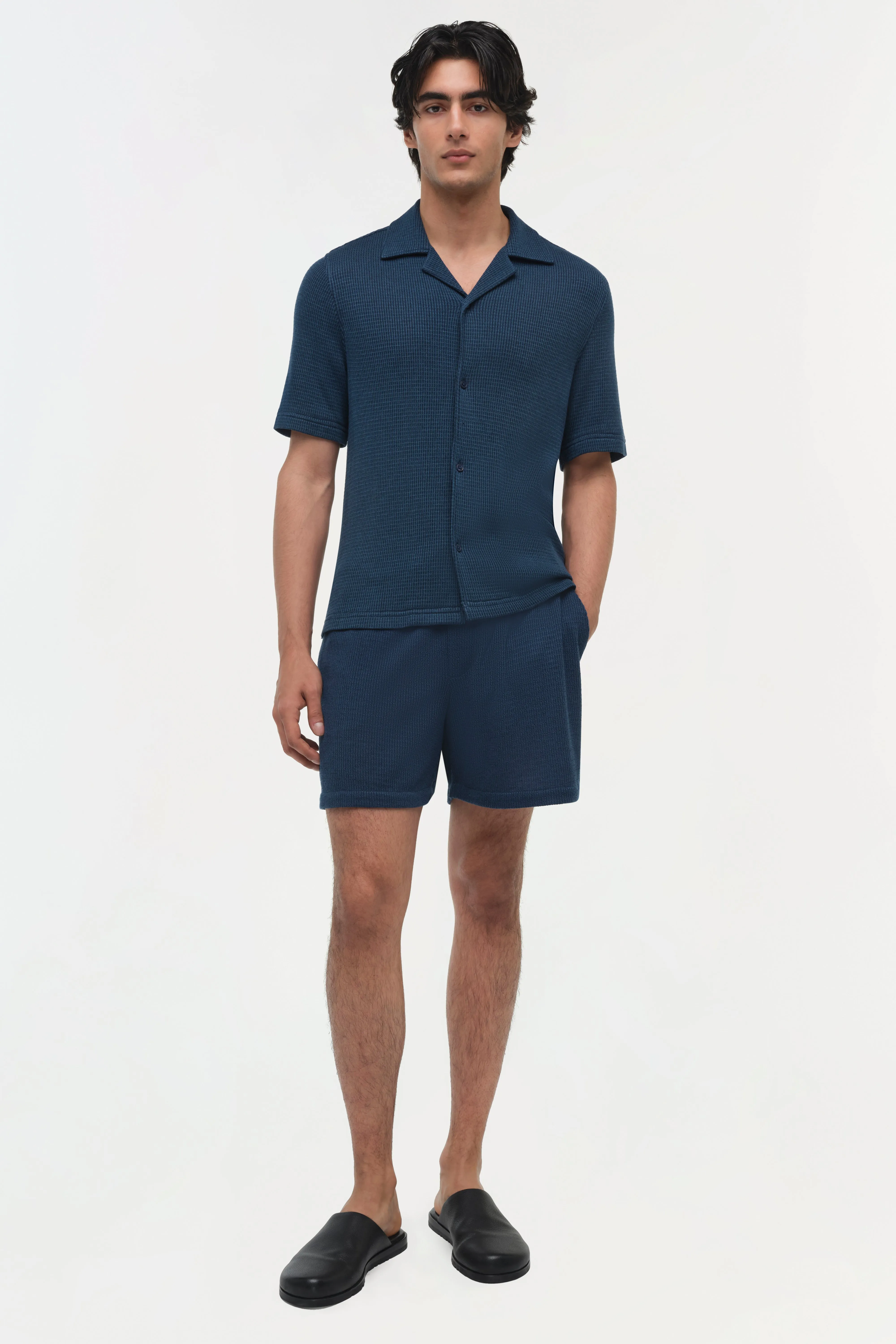 Conroy Wool Silk Shorts sold by Simkhai product image thumbnail 2