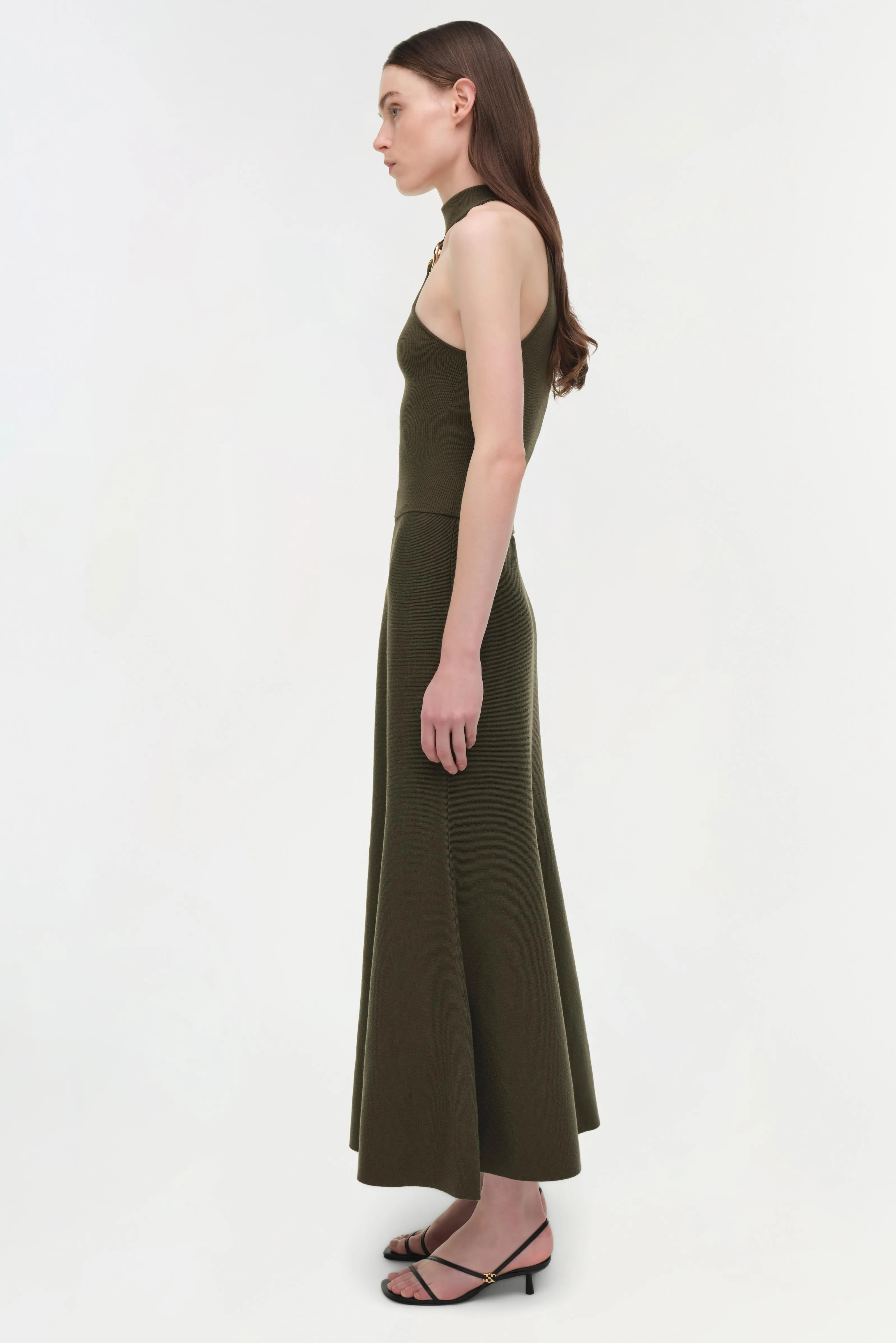 Renlen Wool Halter Top sold by Simkhai product image thumbnail 5