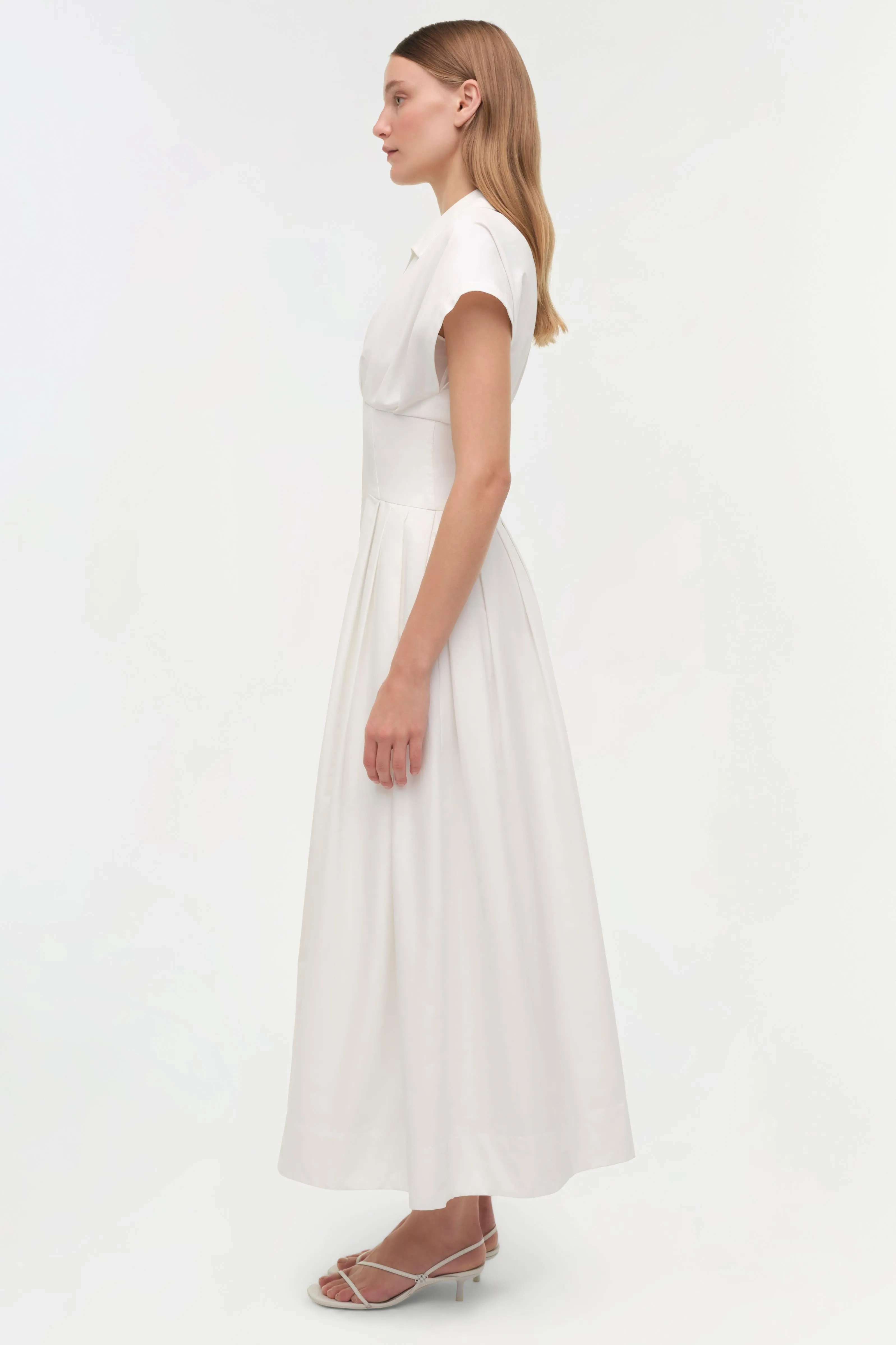Farlow Cotton Faille Midi Dress sold by Simkhai product image thumbnail 5