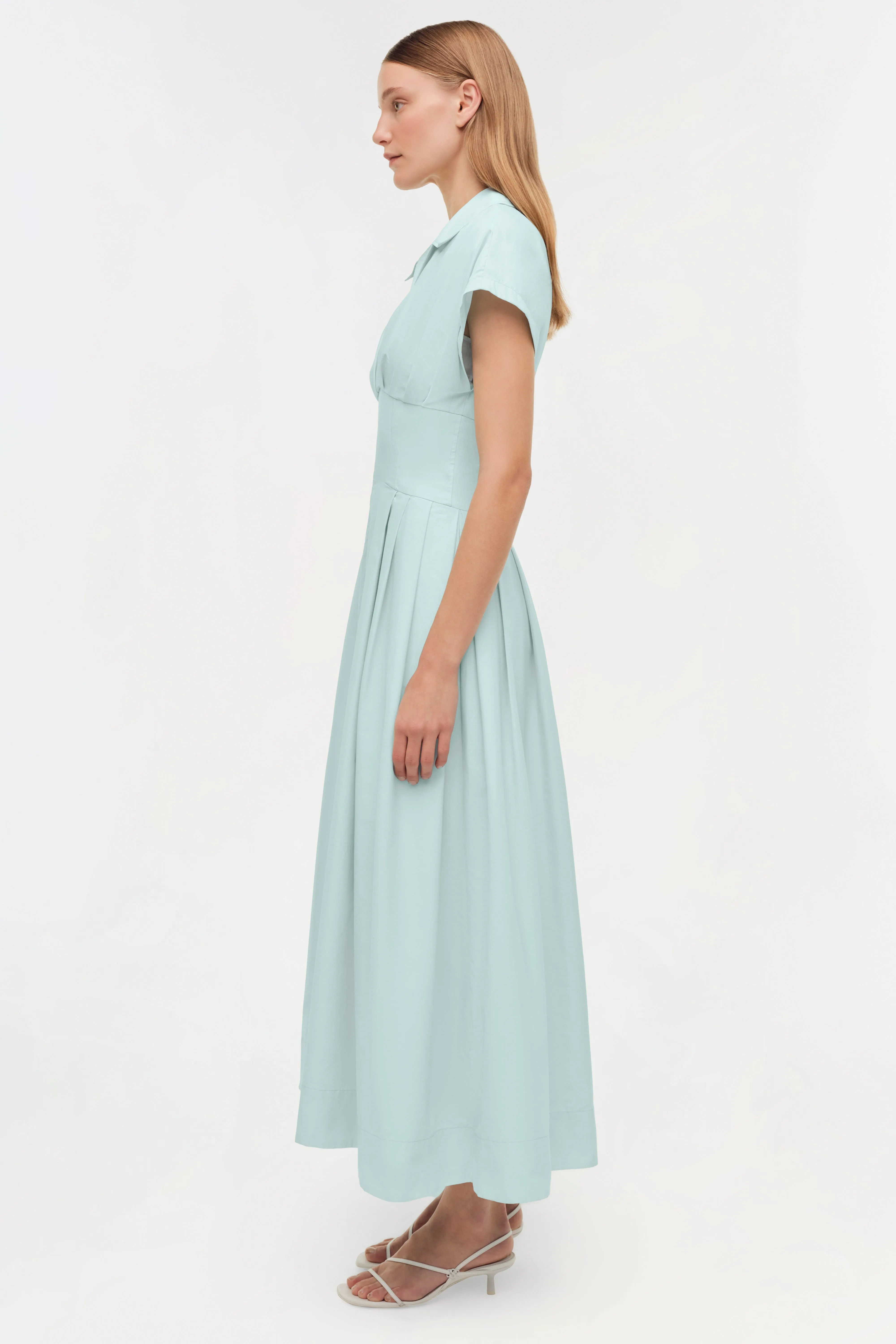 Farlow Cotton Faille Midi Dress sold by Simkhai product image thumbnail 4