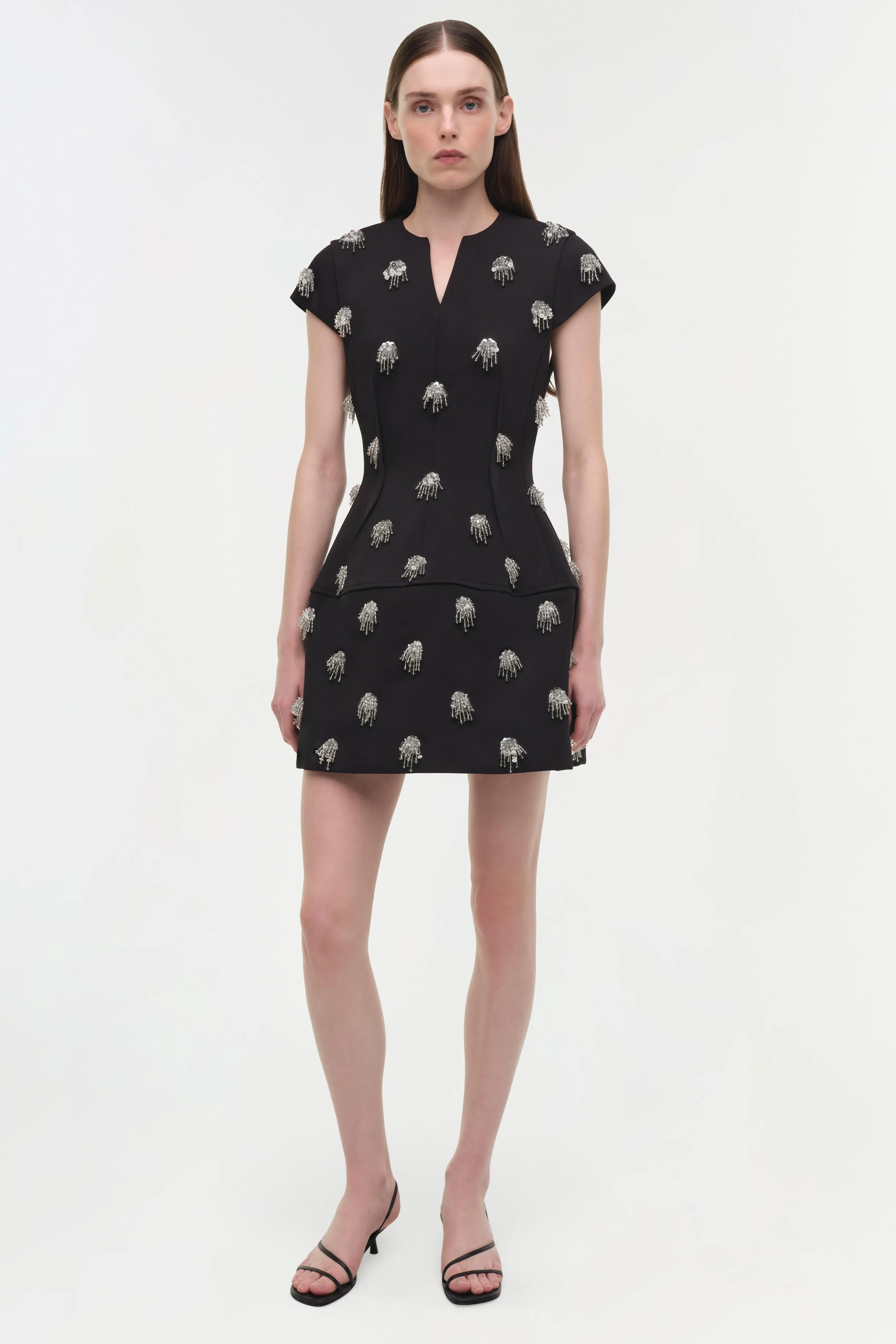 Bethanie Twill Embellished Mini Dress sold by Simkhai product image thumbnail 2