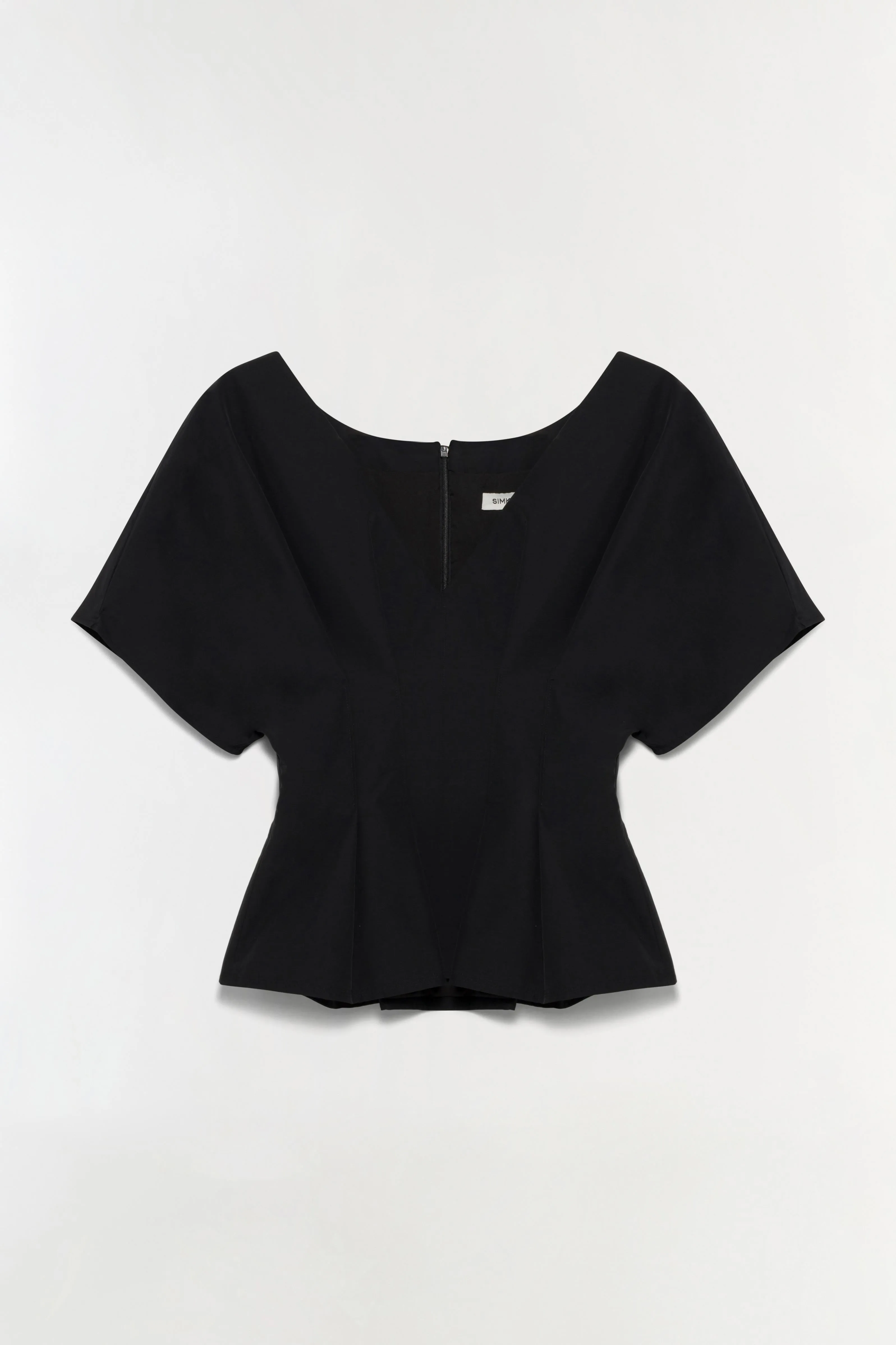 Rozen Cotton Faille Top sold by Simkhai