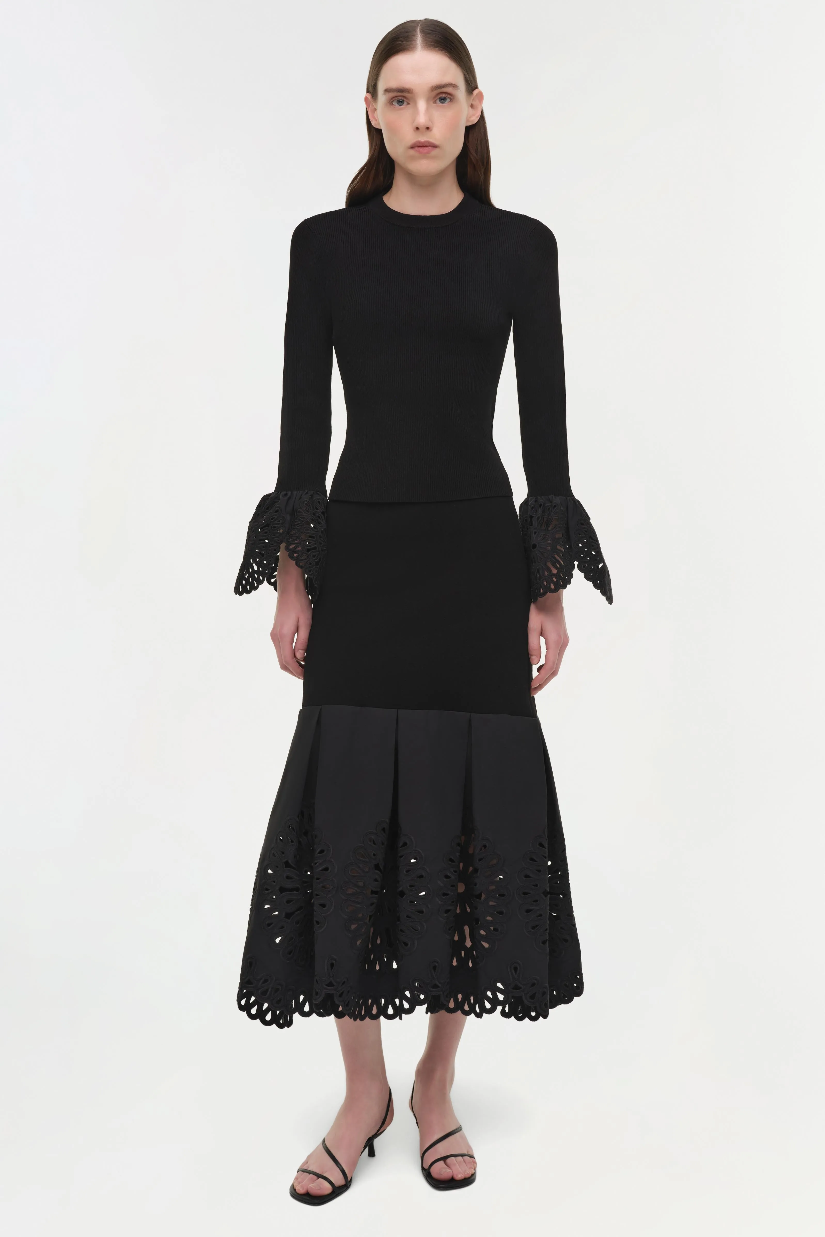 Elyse Embroidered Knit Top sold by Simkhai product image thumbnail 2