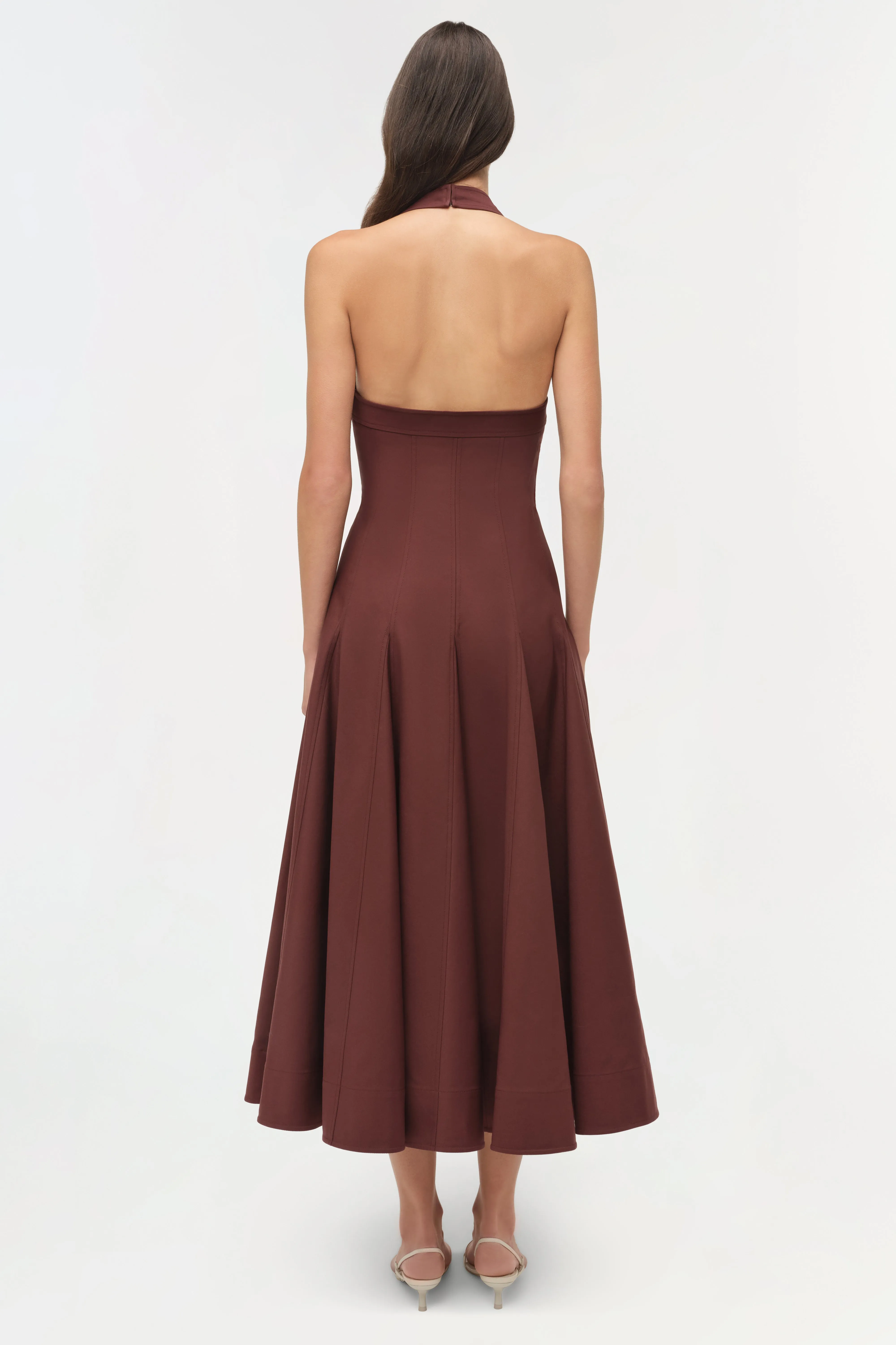 Melissa Cotton Halter Midi Dress sold by Simkhai product image thumbnail 5