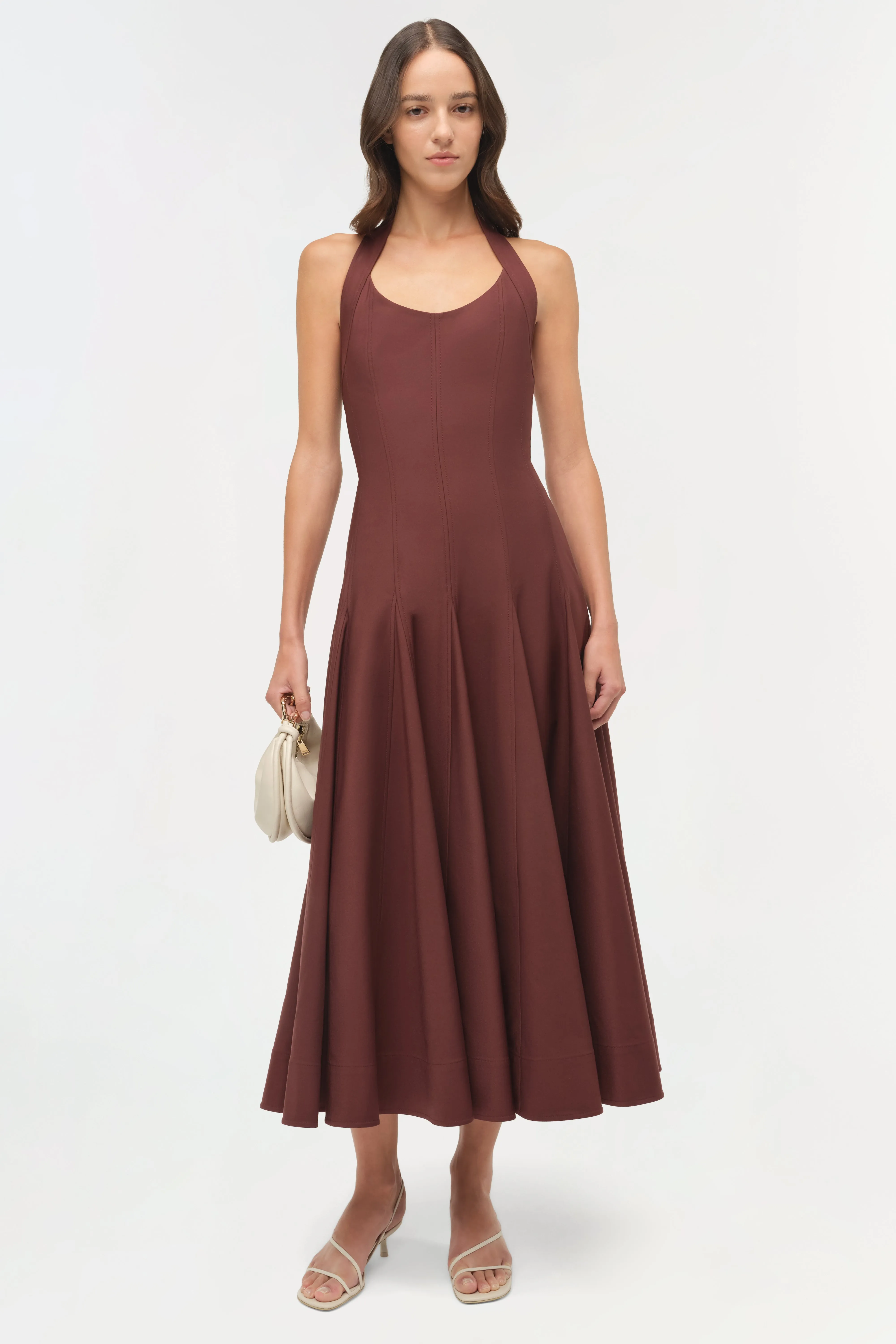 Melissa Cotton Halter Midi Dress sold by Simkhai product image thumbnail 2