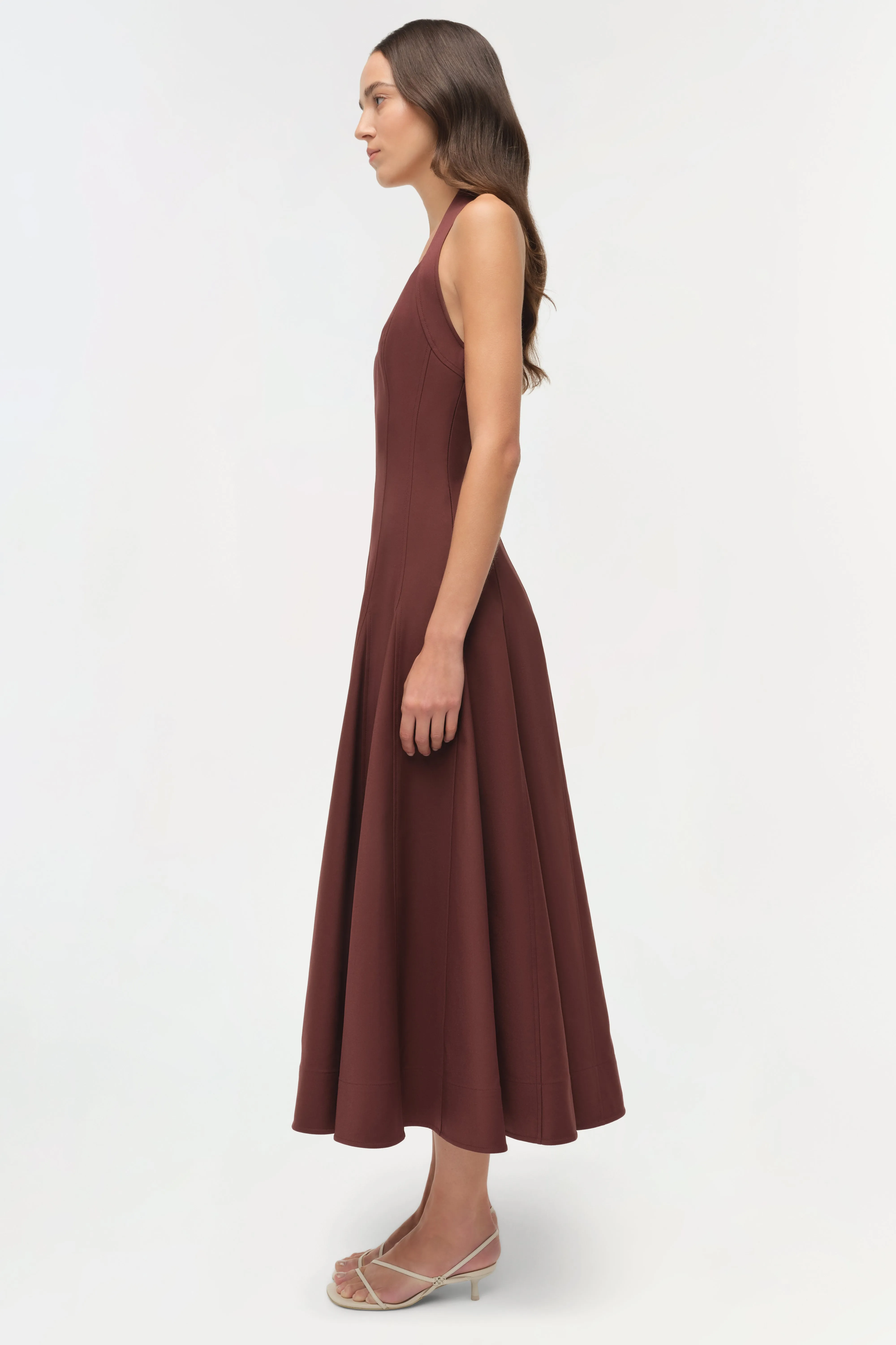 Melissa Cotton Halter Midi Dress sold by Simkhai product image thumbnail 4