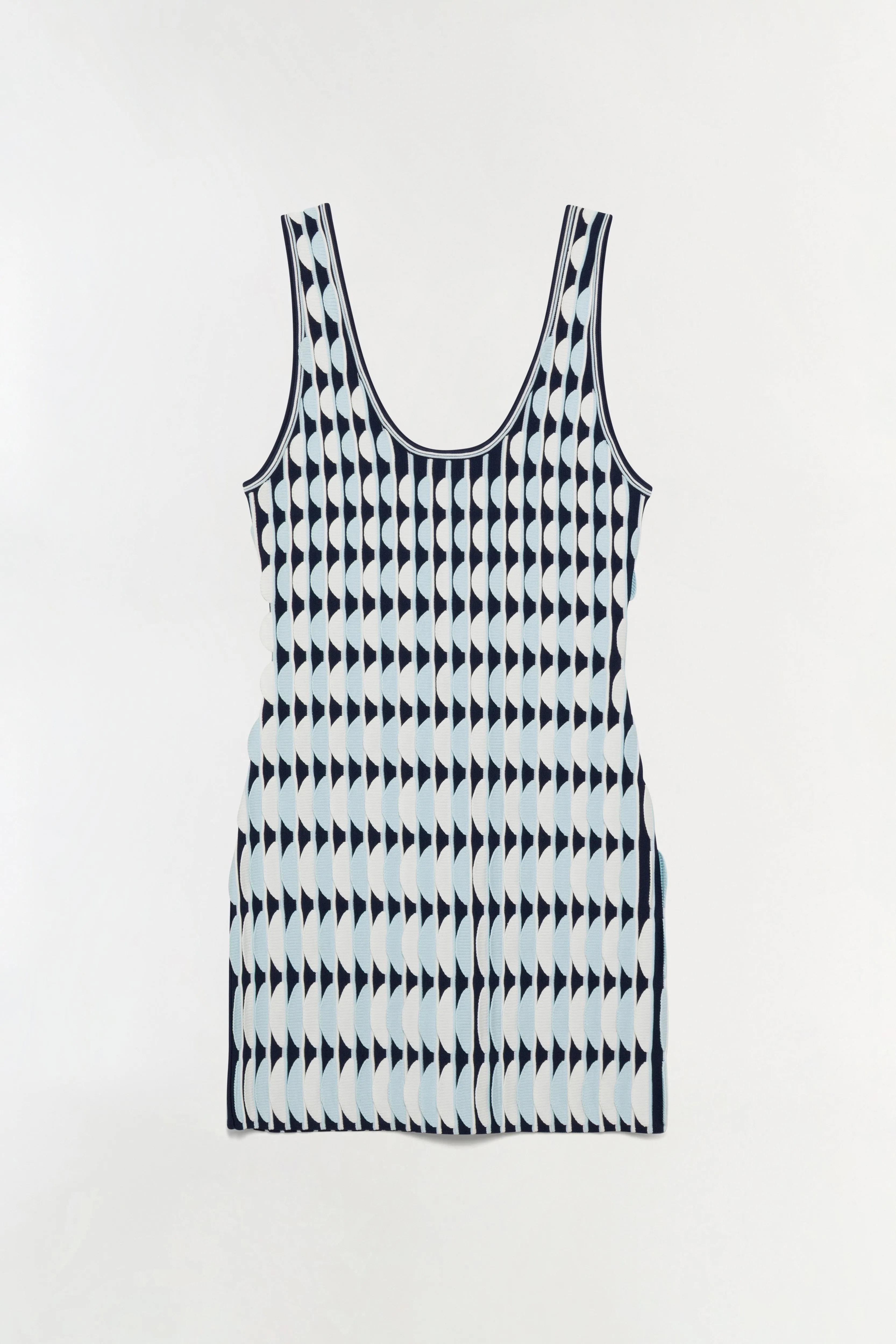 Lorien Scalloped Knit Mini Dress sold by Simkhai