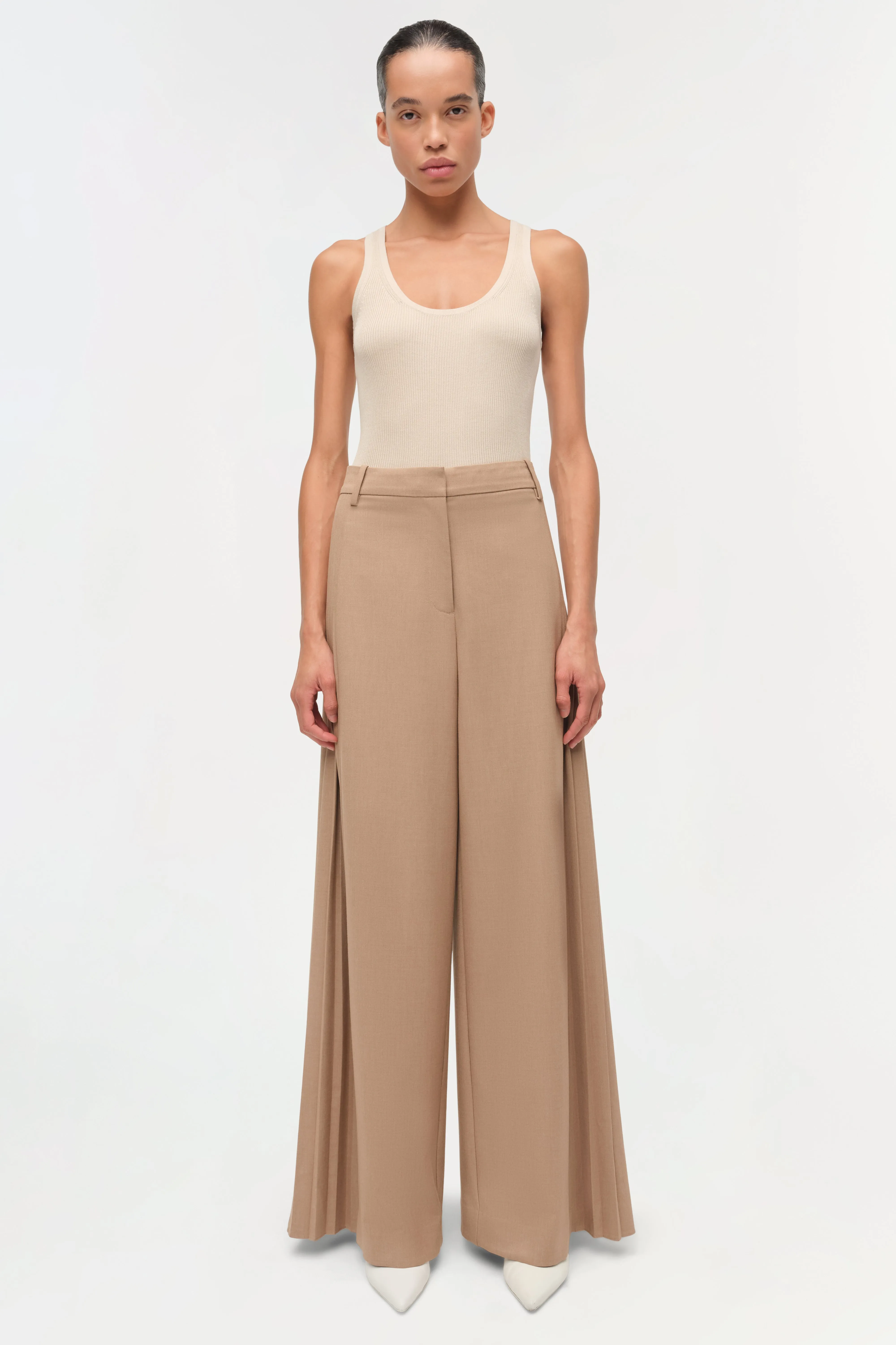 Romy Pleated Suiting Pant sold by Simkhai product image thumbnail 5