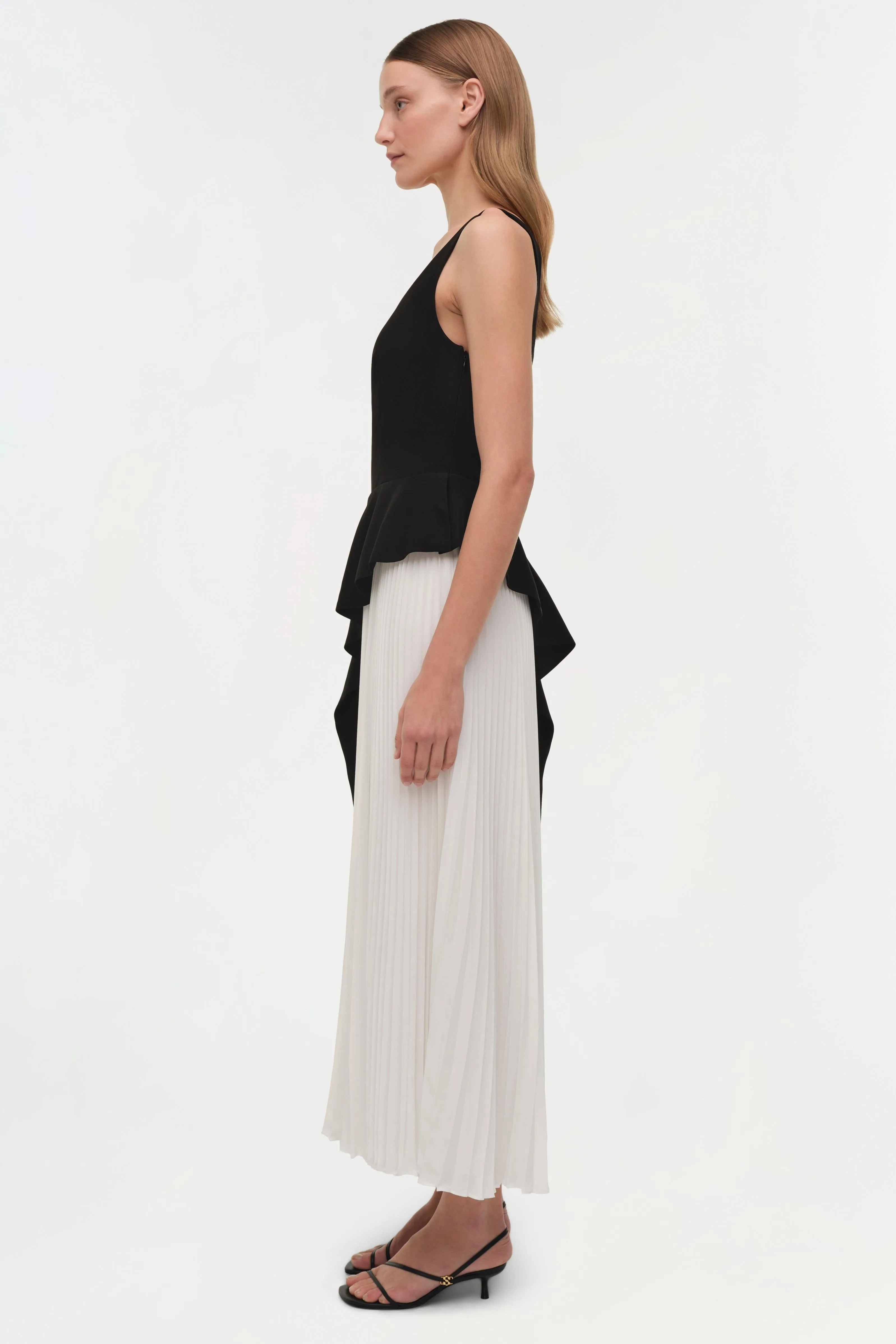 Zayla Pleated Midi Dress sold by Simkhai product image thumbnail 5