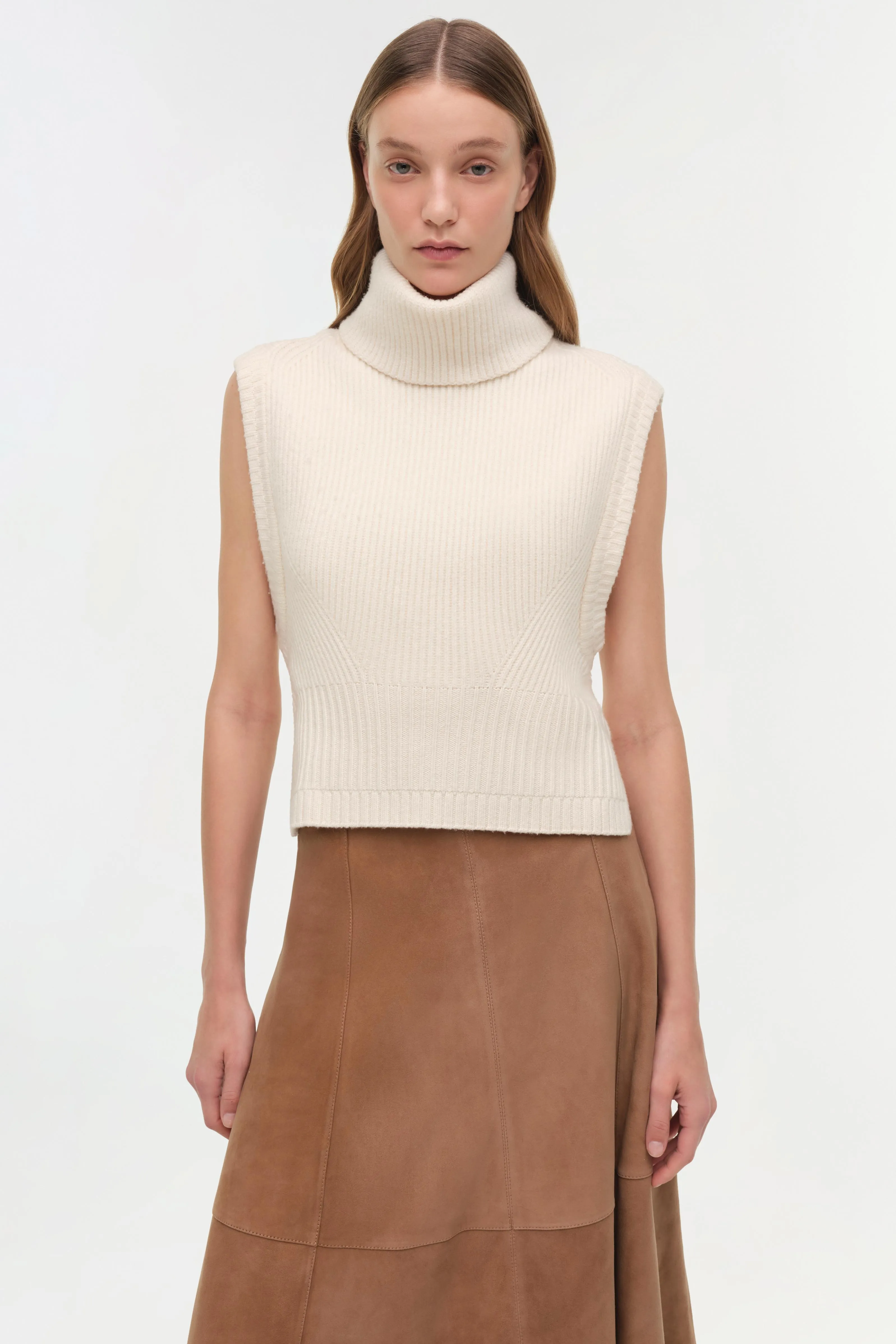 Bonnie Suede Midi Skirt sold by Simkhai product image thumbnail 4