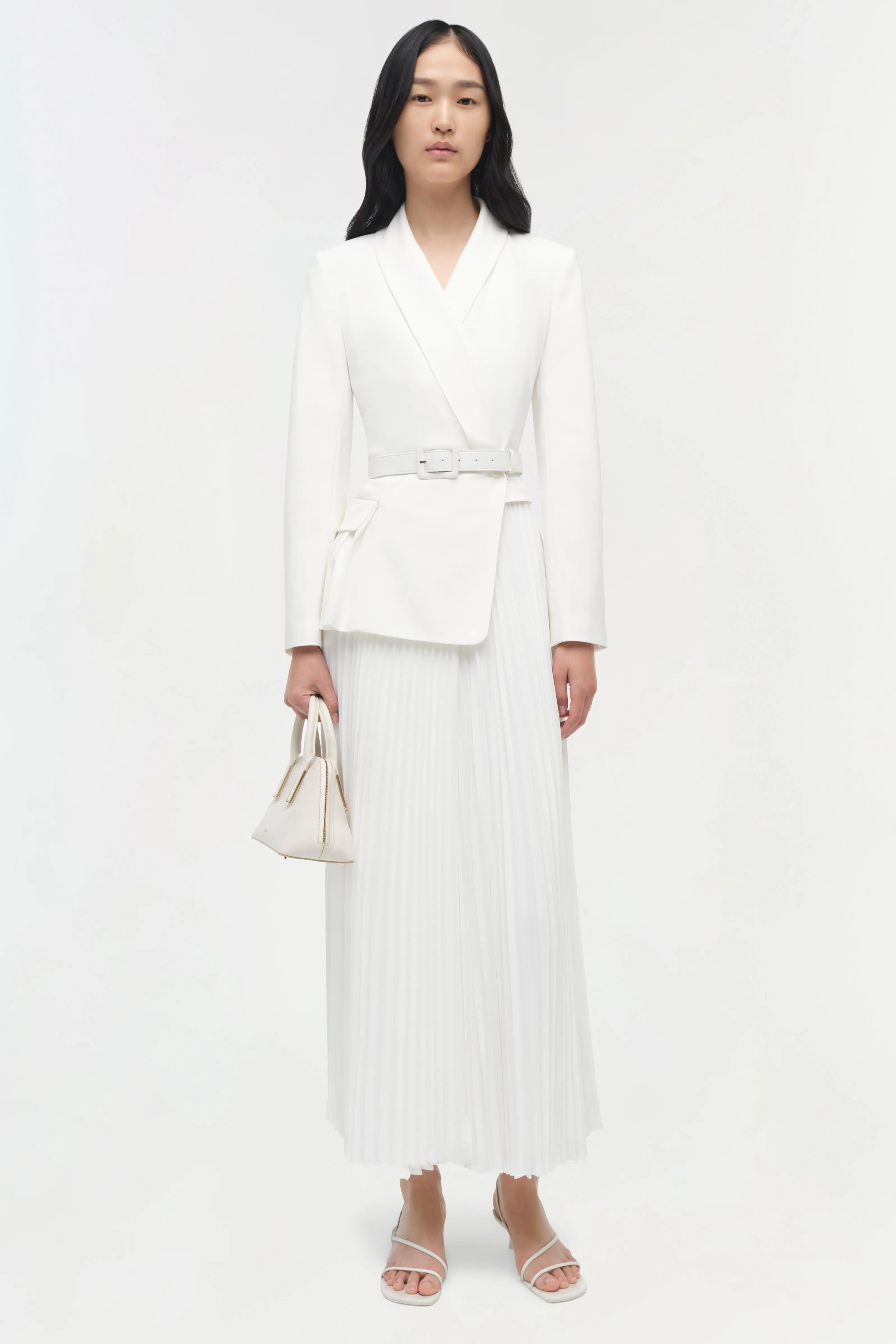 Alexandra Pleated Blazer Midi Dress sold by Simkhai product image thumbnail 2