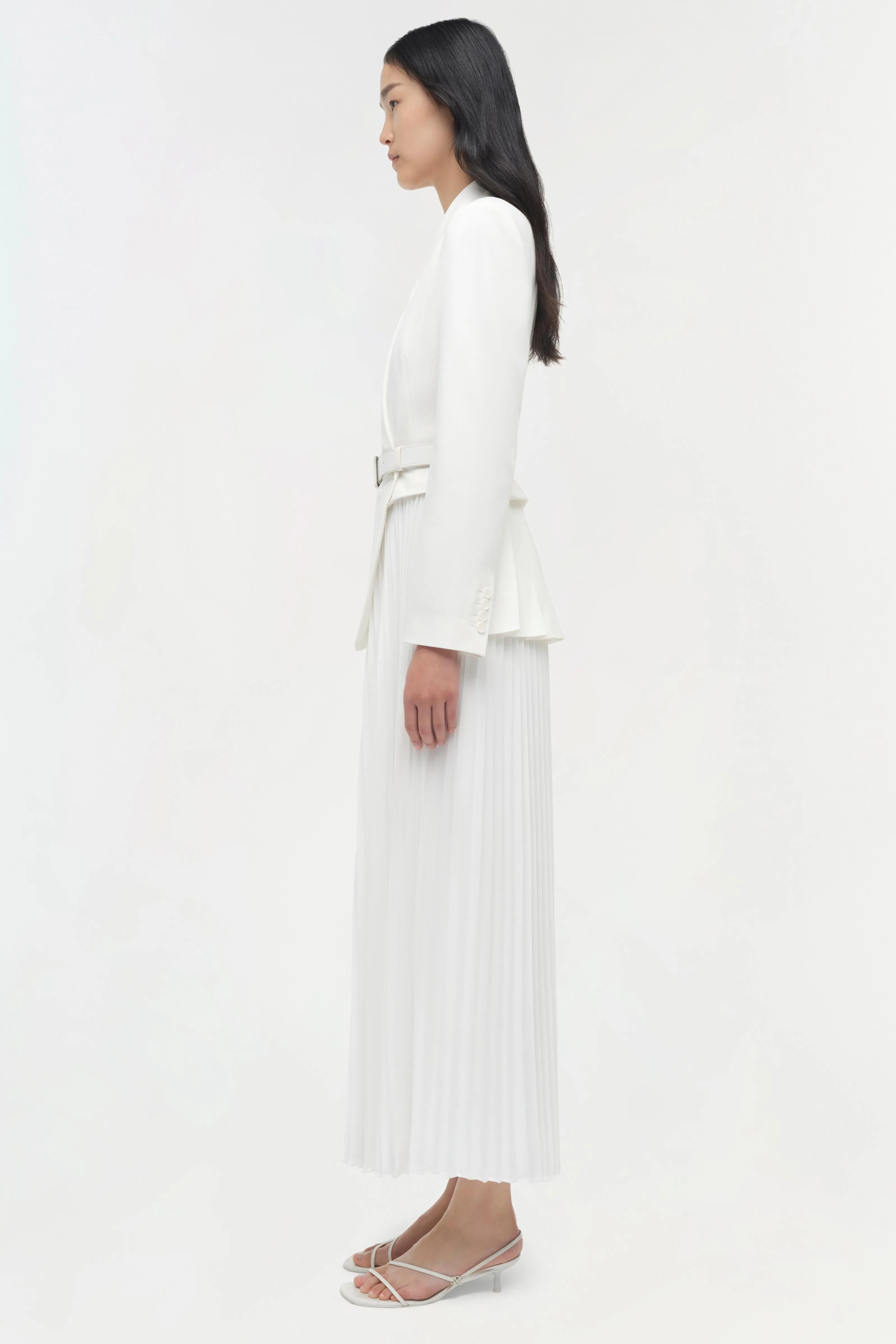 Alexandra Pleated Blazer Midi Dress sold by Simkhai product image thumbnail 4