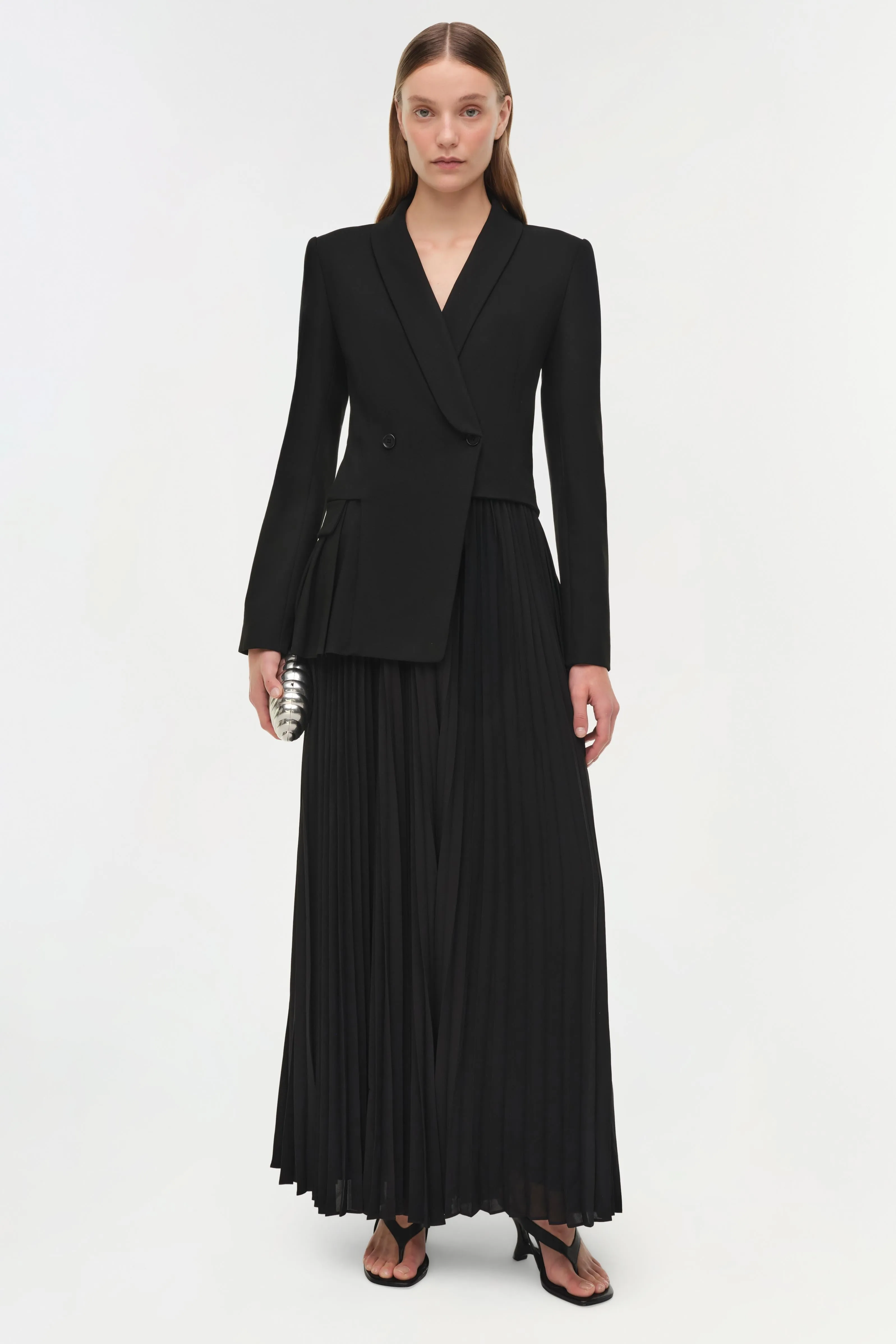Alexandra Pleated Blazer Midi Dress sold by Simkhai product image thumbnail 3