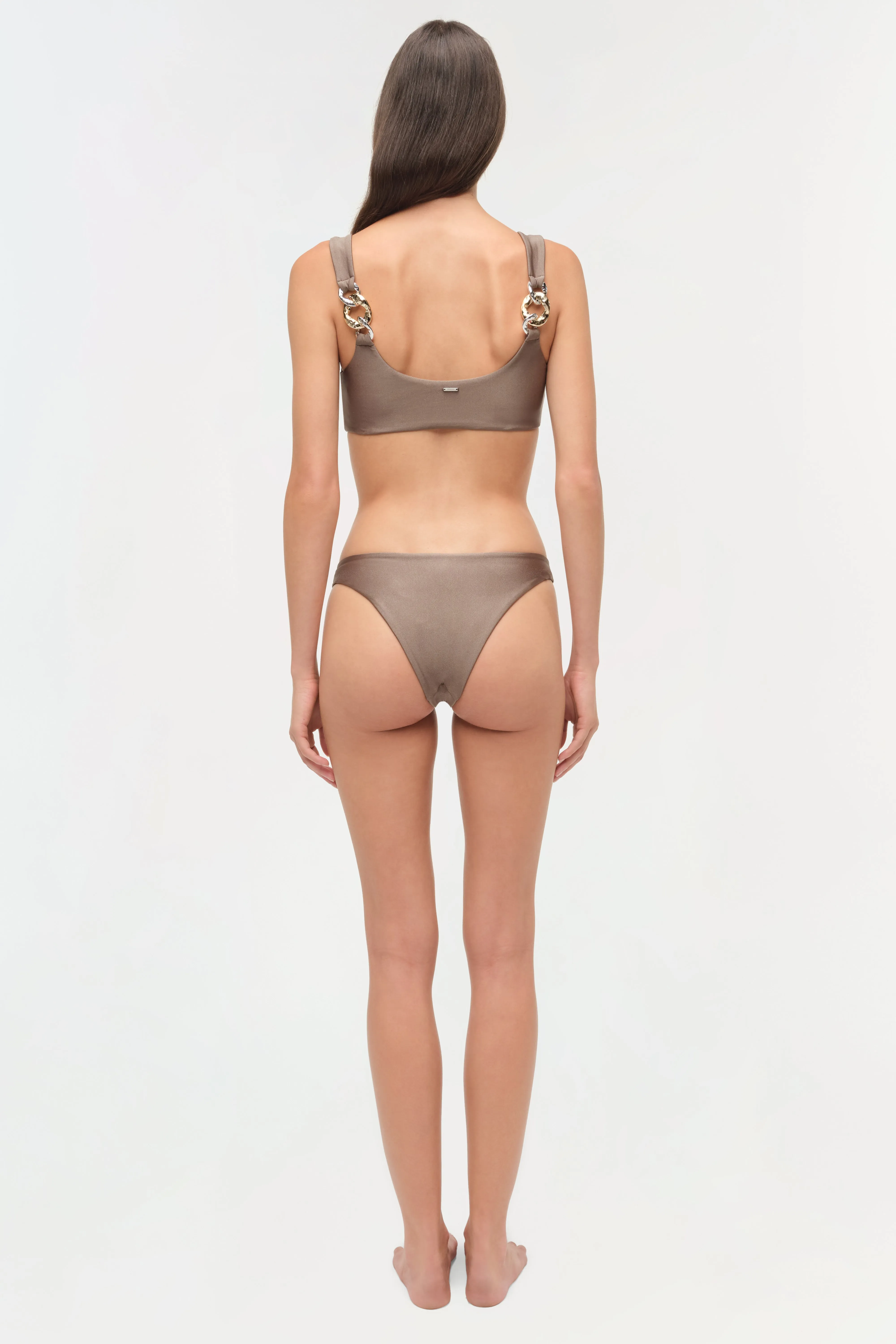 Athens Satin Bikini Bottom sold by Simkhai product image thumbnail 5