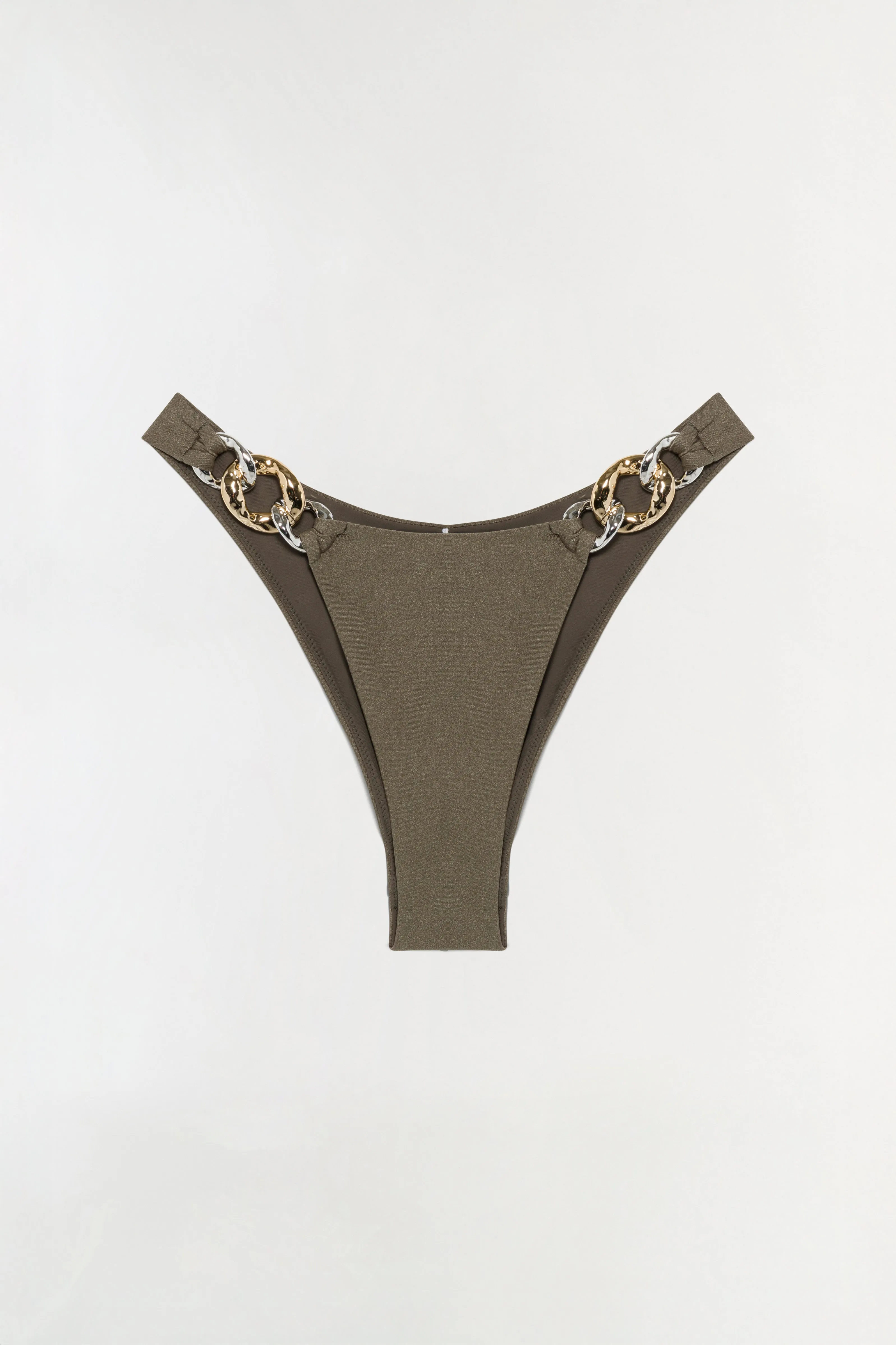 Athens Satin Bikini Bottom sold by Simkhai