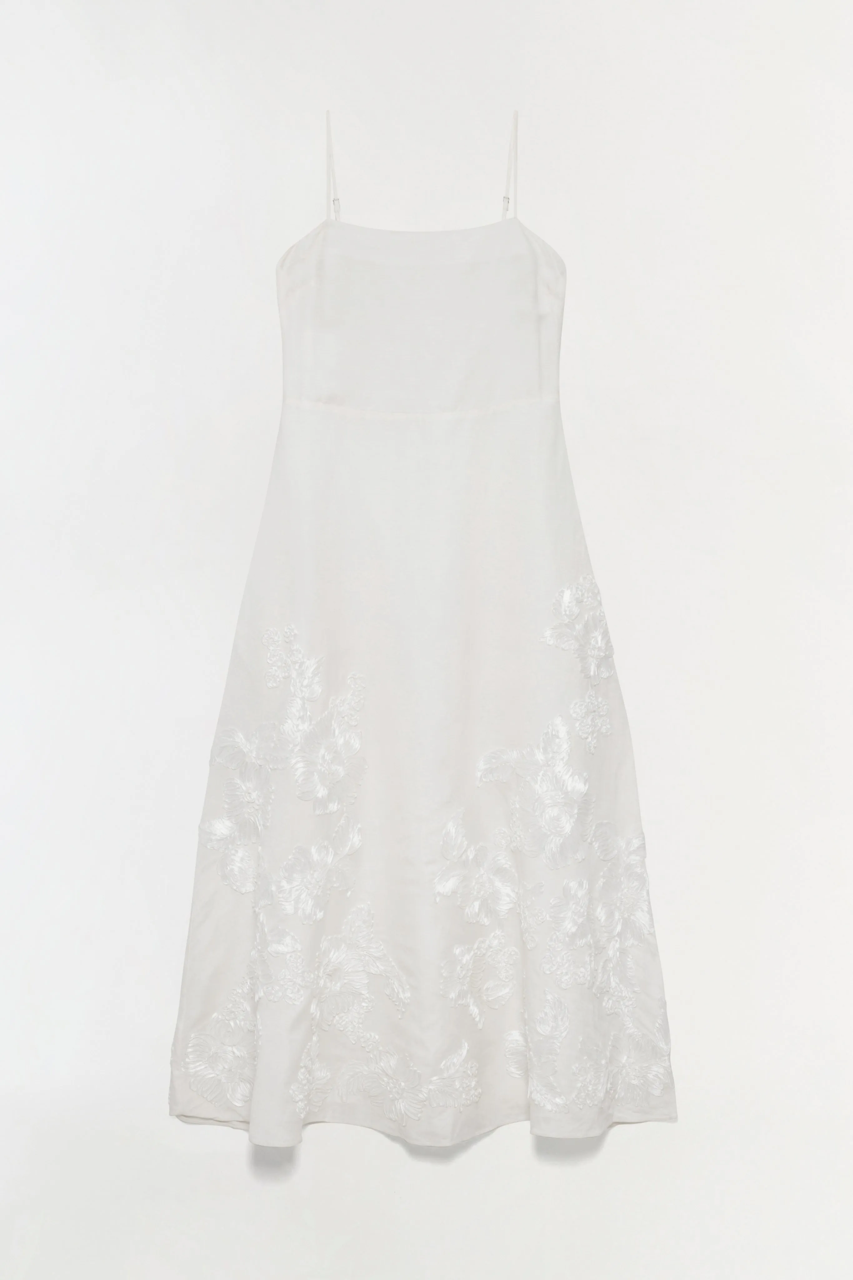 Annabella Soutache Linen Midi Dress sold by Simkhai