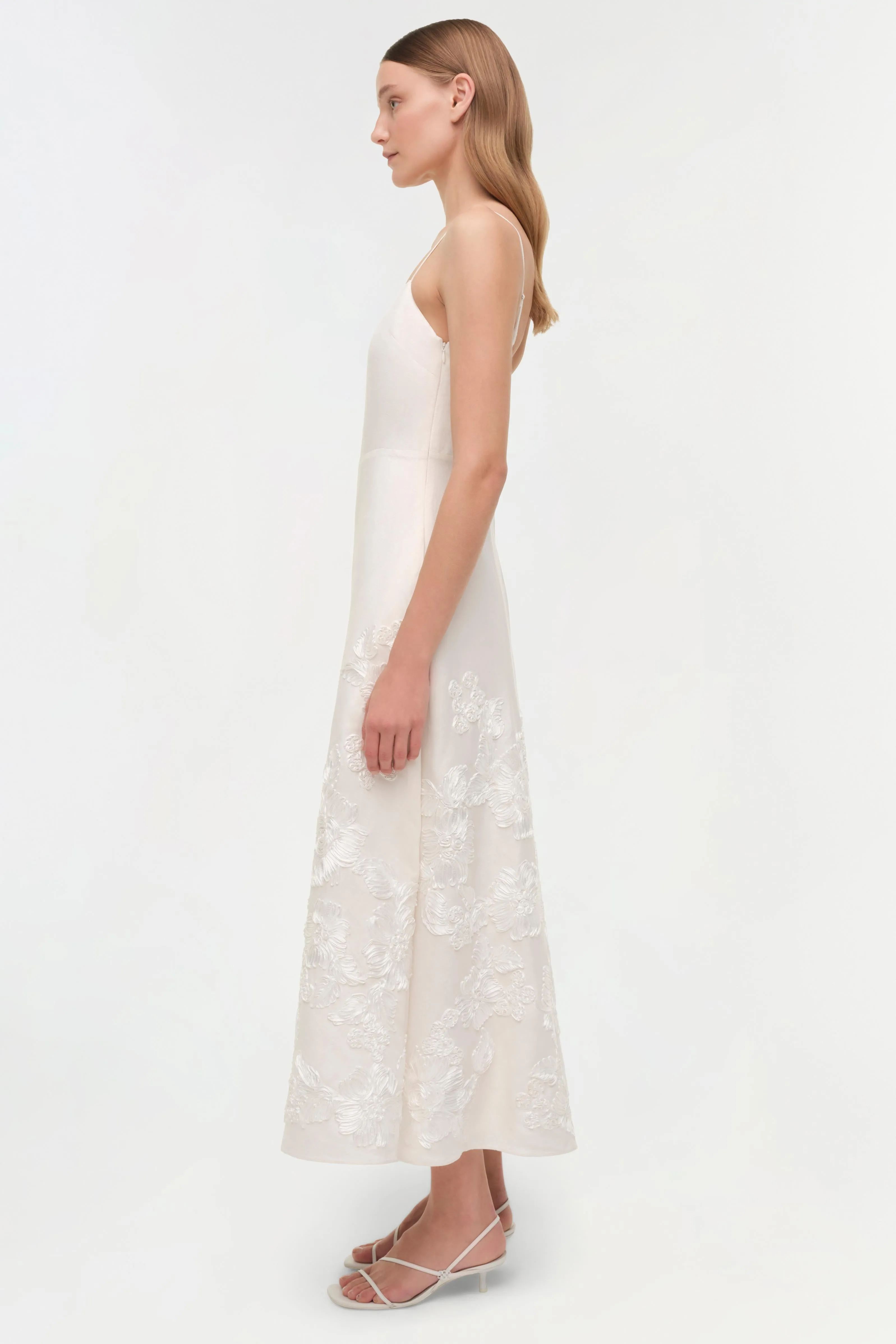 Annabella Soutache Linen Midi Dress sold by Simkhai product image thumbnail 4