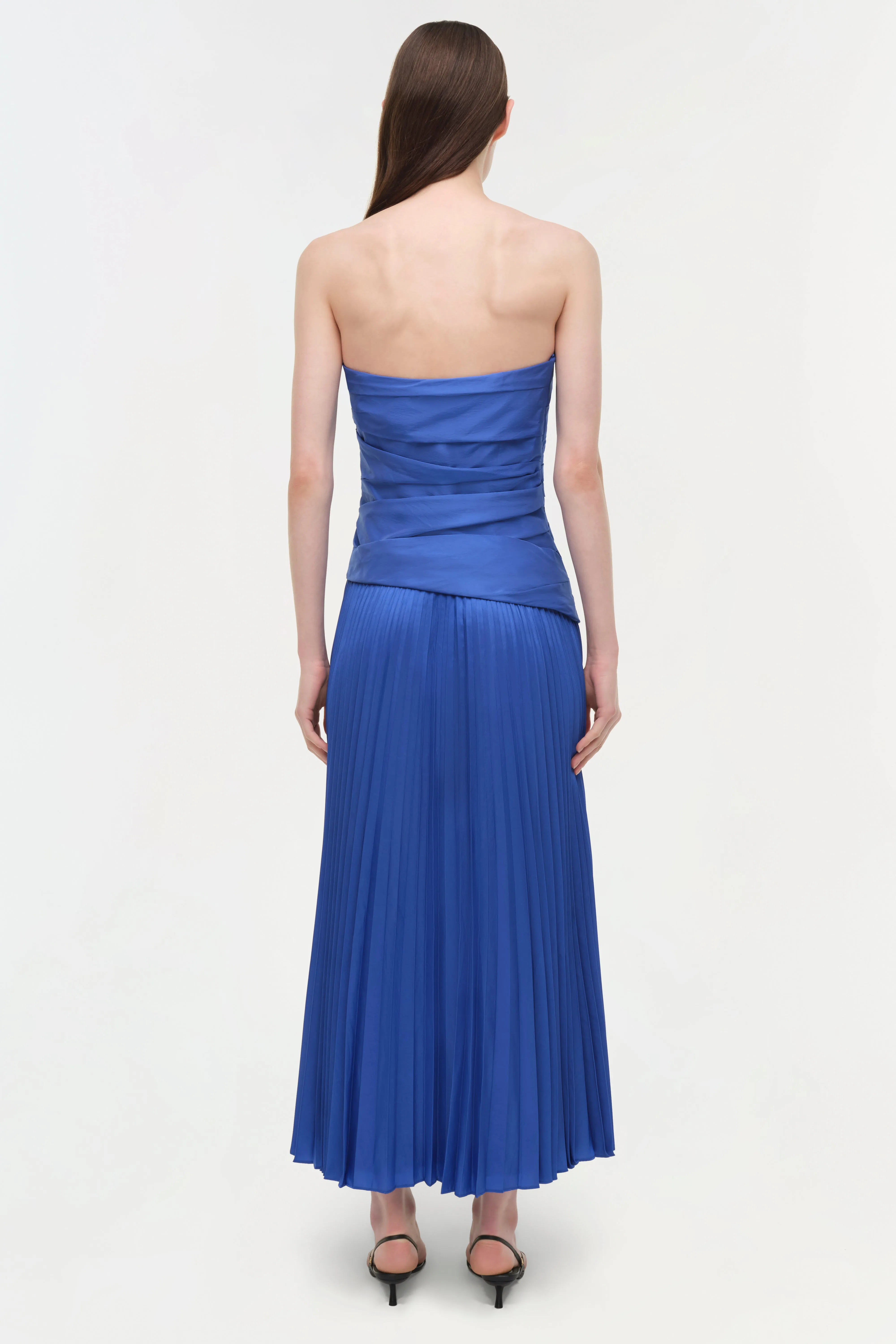 Arie Strapless Taffeta Bustier Midi Dress sold by Simkhai product image thumbnail 5