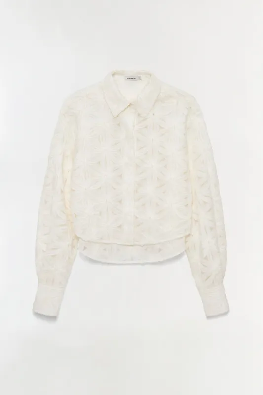 Anders Soutache Shirt made by Simkhai