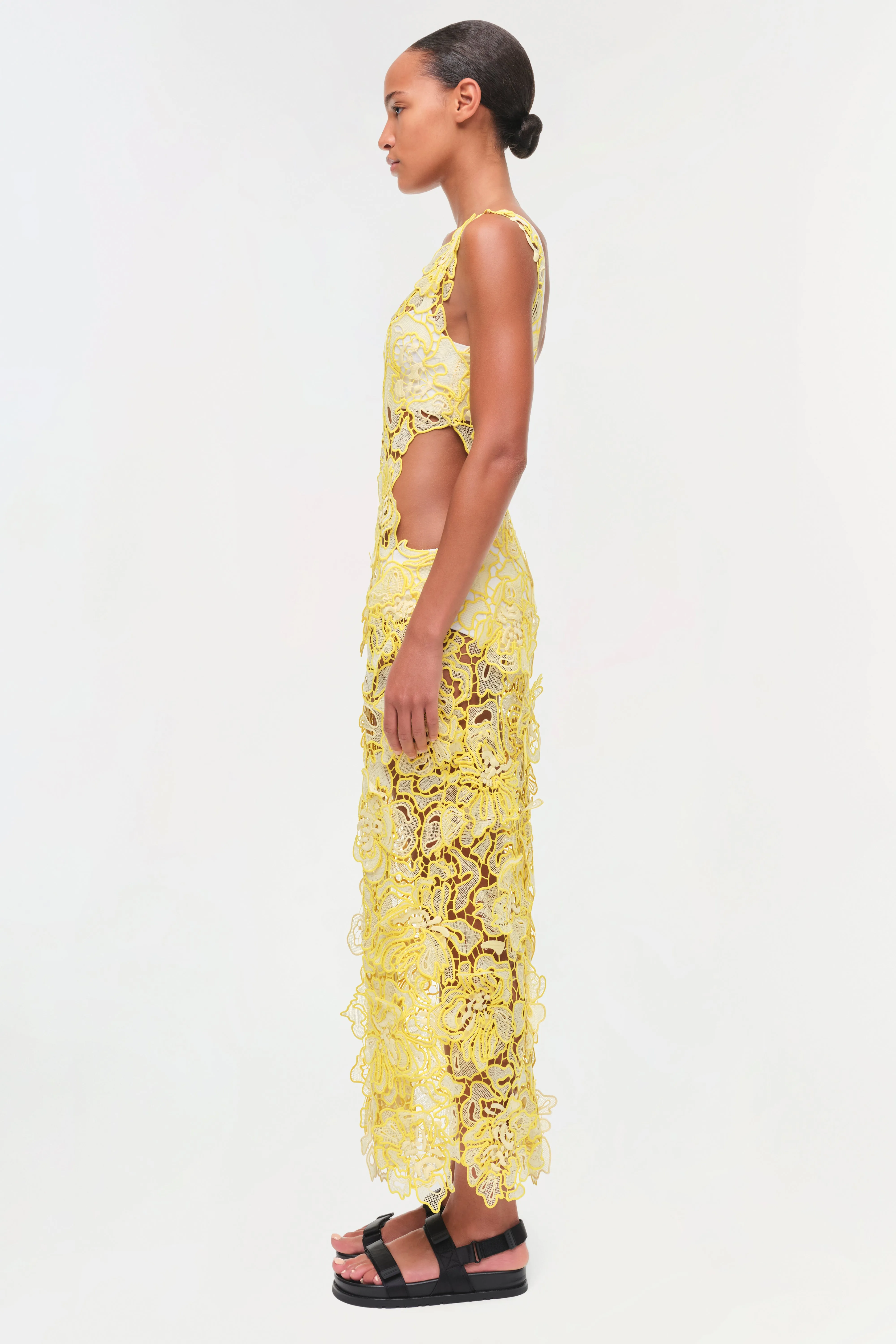 Corinna Lace Midi Dress sold by Simkhai product image thumbnail 4
