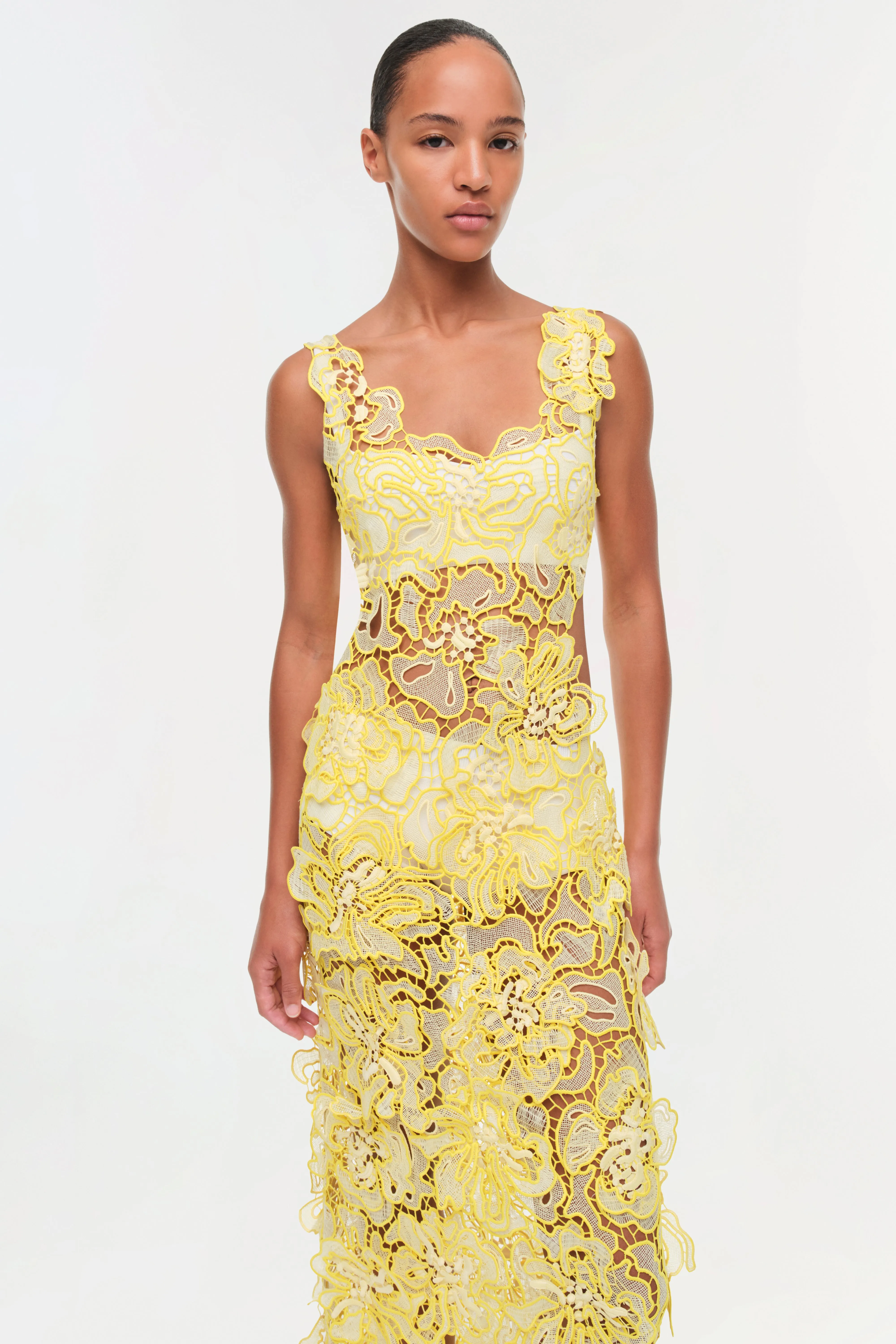 Corinna Lace Midi Dress sold by Simkhai product image thumbnail 3