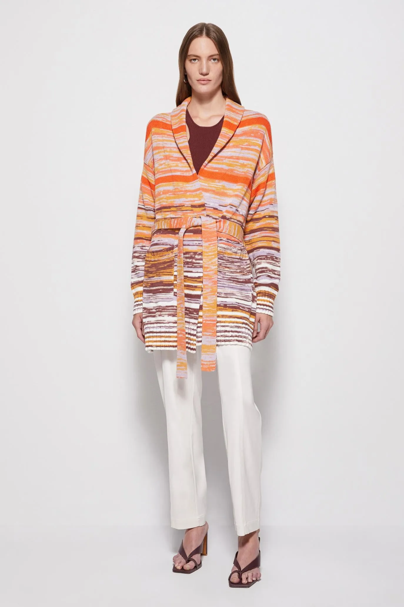 Estrella Space Dye Cardigan sold by Simkhai