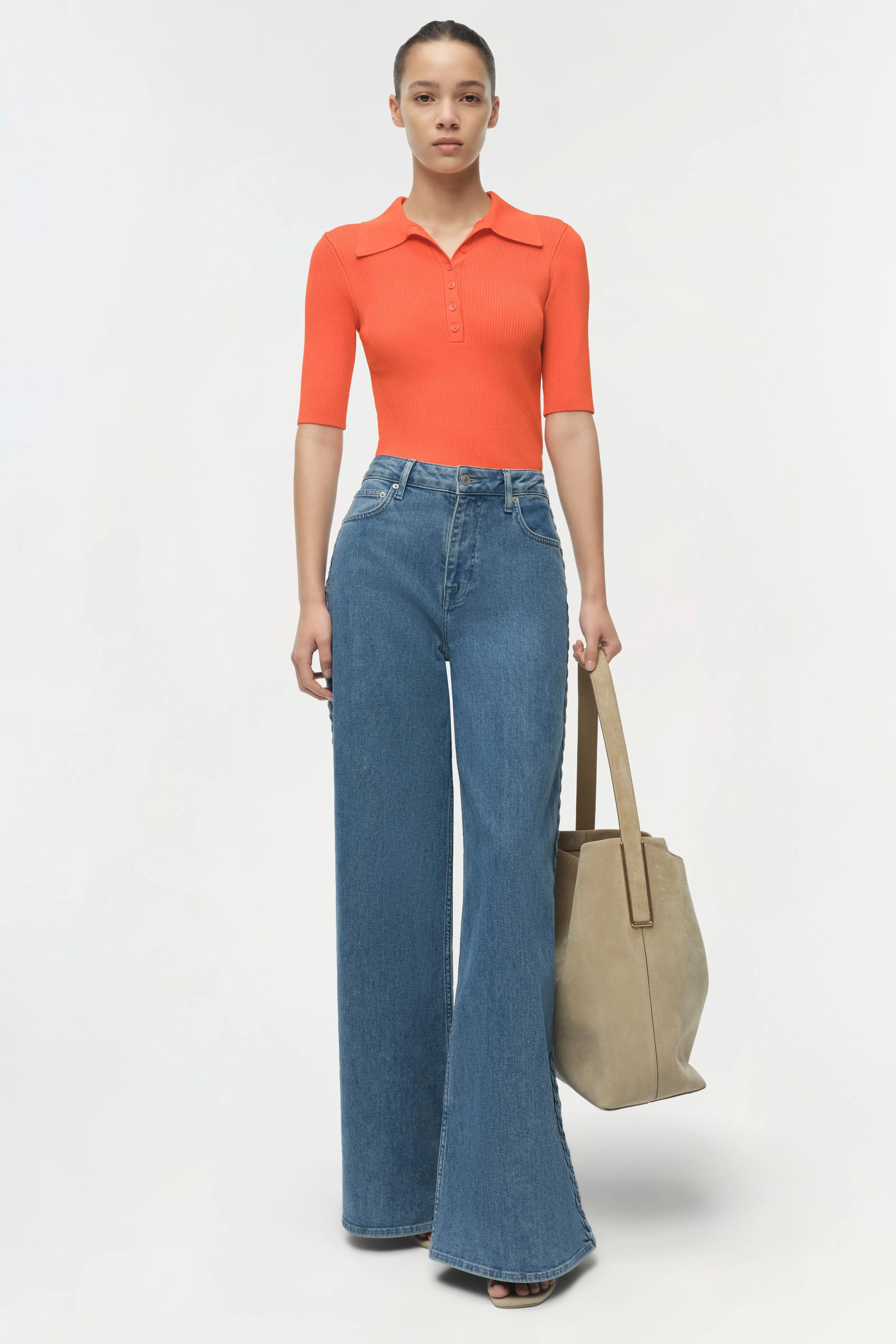 Secily Knit Polo sold by Simkhai product image thumbnail 2