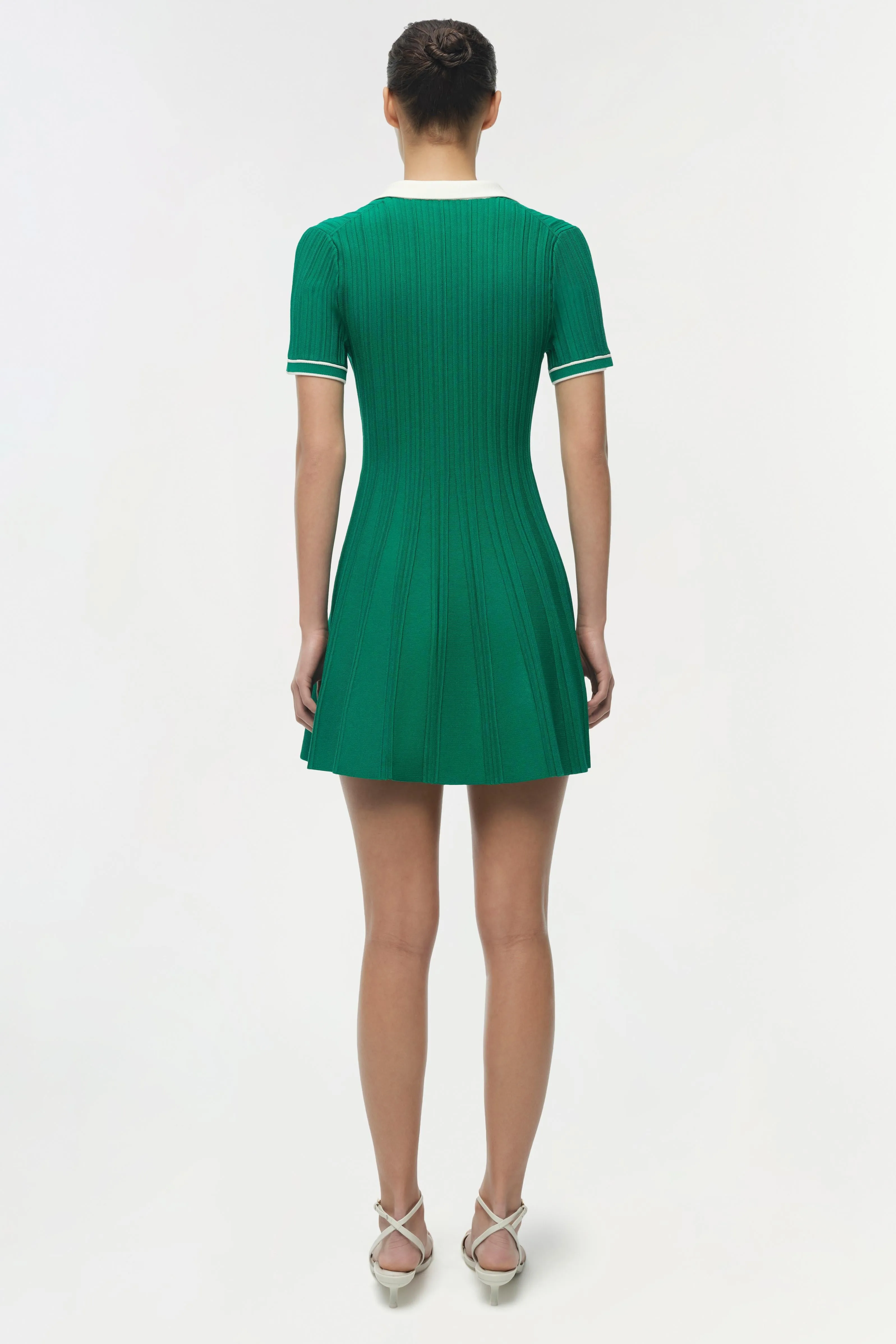 Page Knit Polo Mini Dress sold by Simkhai product image thumbnail 5