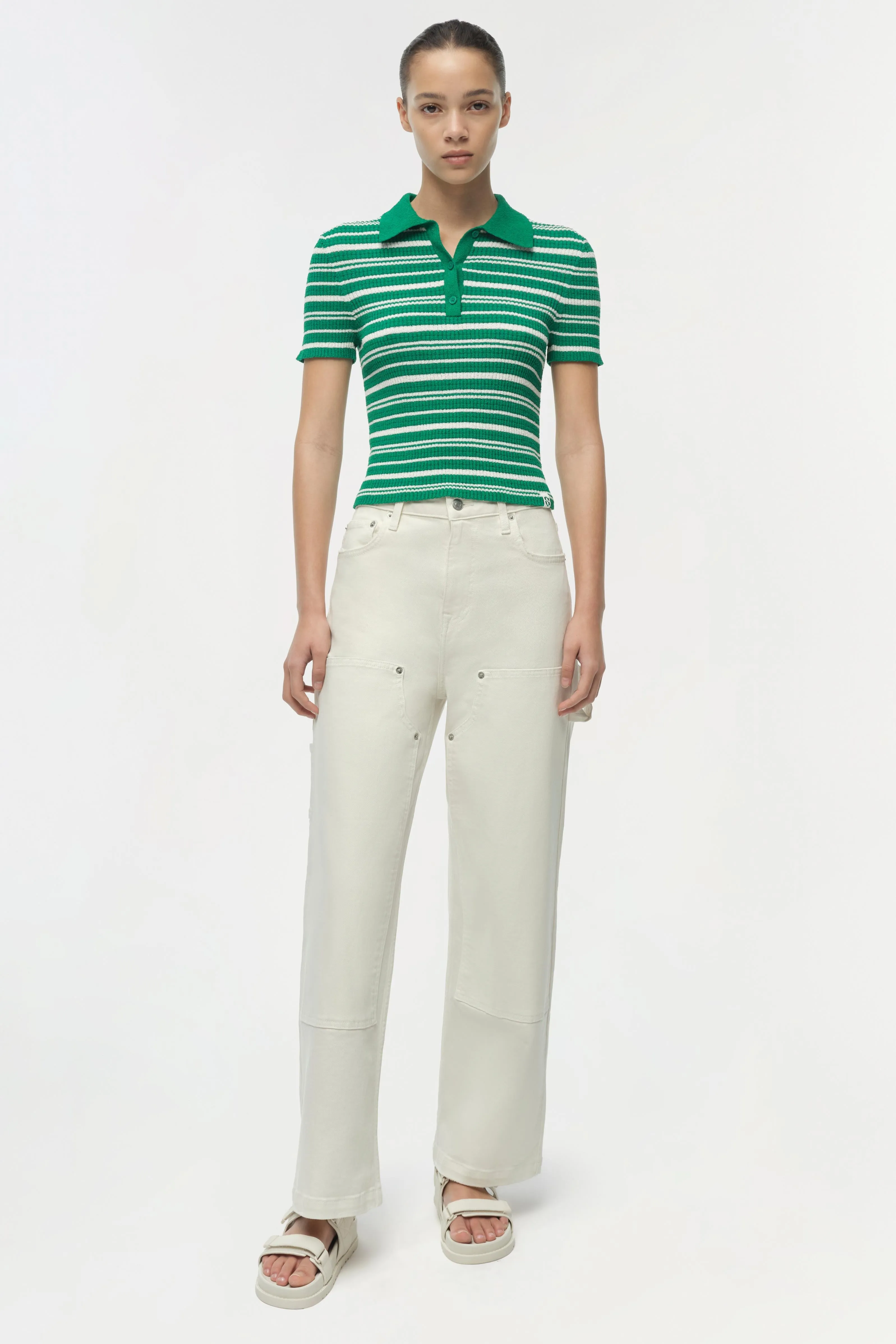 Averie Knit Polo sold by Simkhai product image thumbnail 2