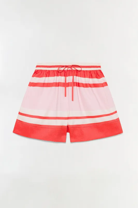 Karleigh Drawstring Shorts made by Simkhai