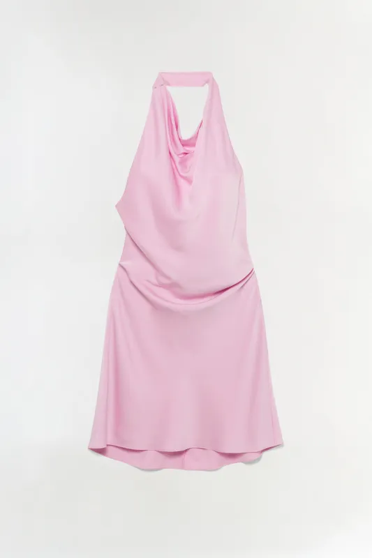 Reanna Satin Mini Dress made by Simkhai